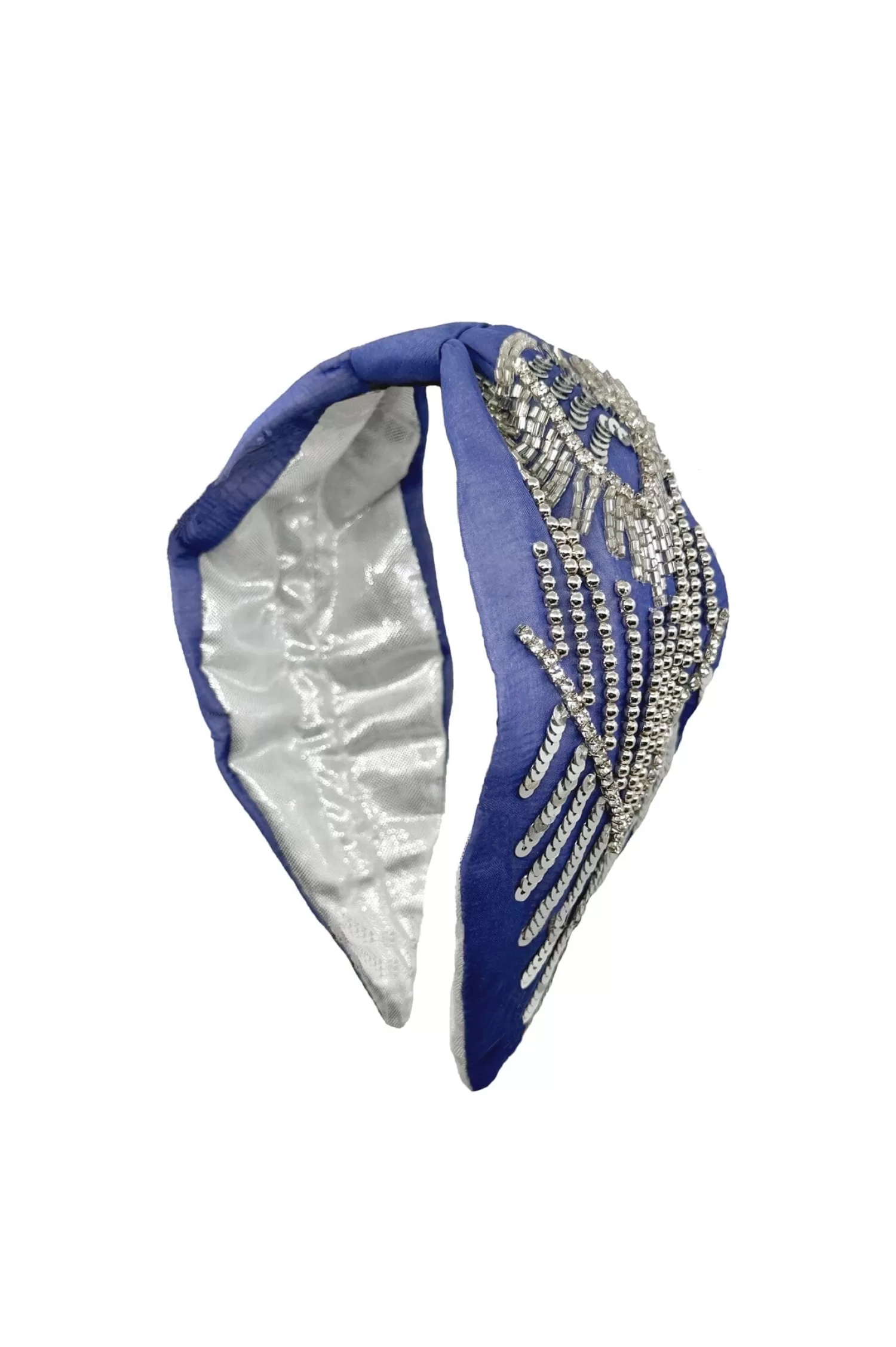 Carolina Hair*Abella Embellished Headband Cobalt Blue