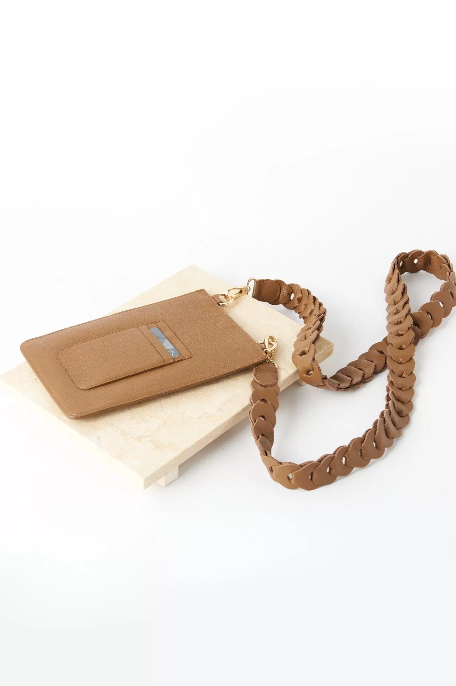 Carolina Mobile Phone Straps & Holders | Cross Body*Adelina Mobile Phone Holder Tan Soft Leather