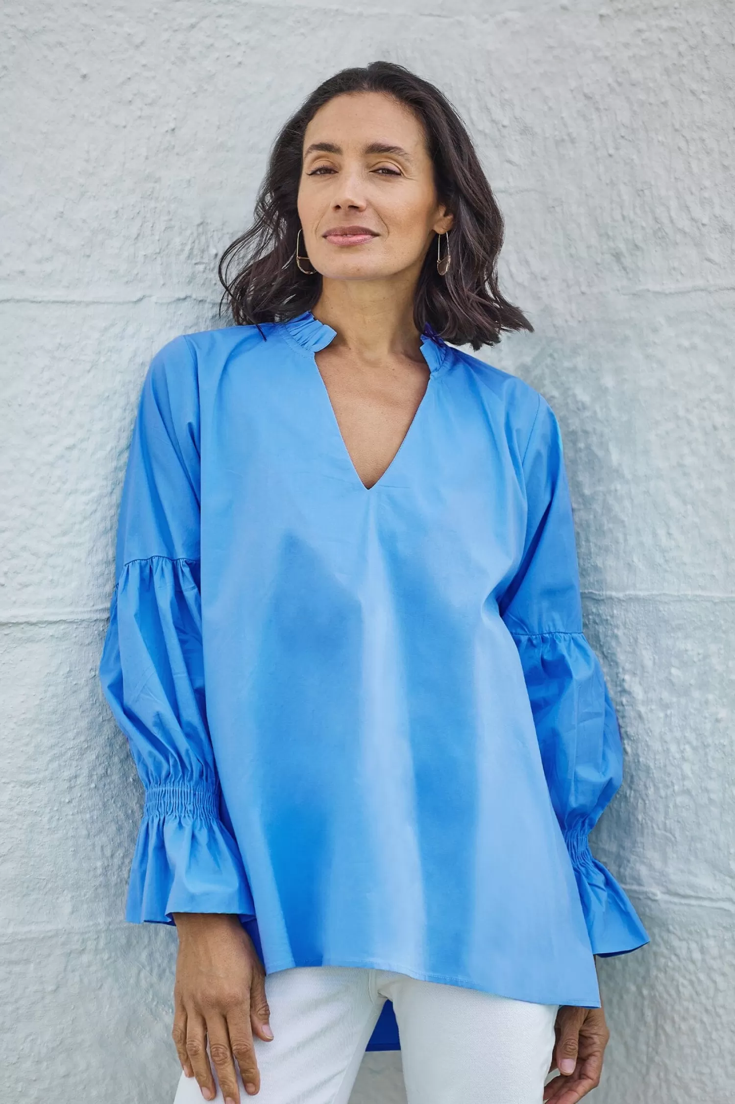 Carolina Long Sleeve*Alessandra Long Sleeve Top Blue