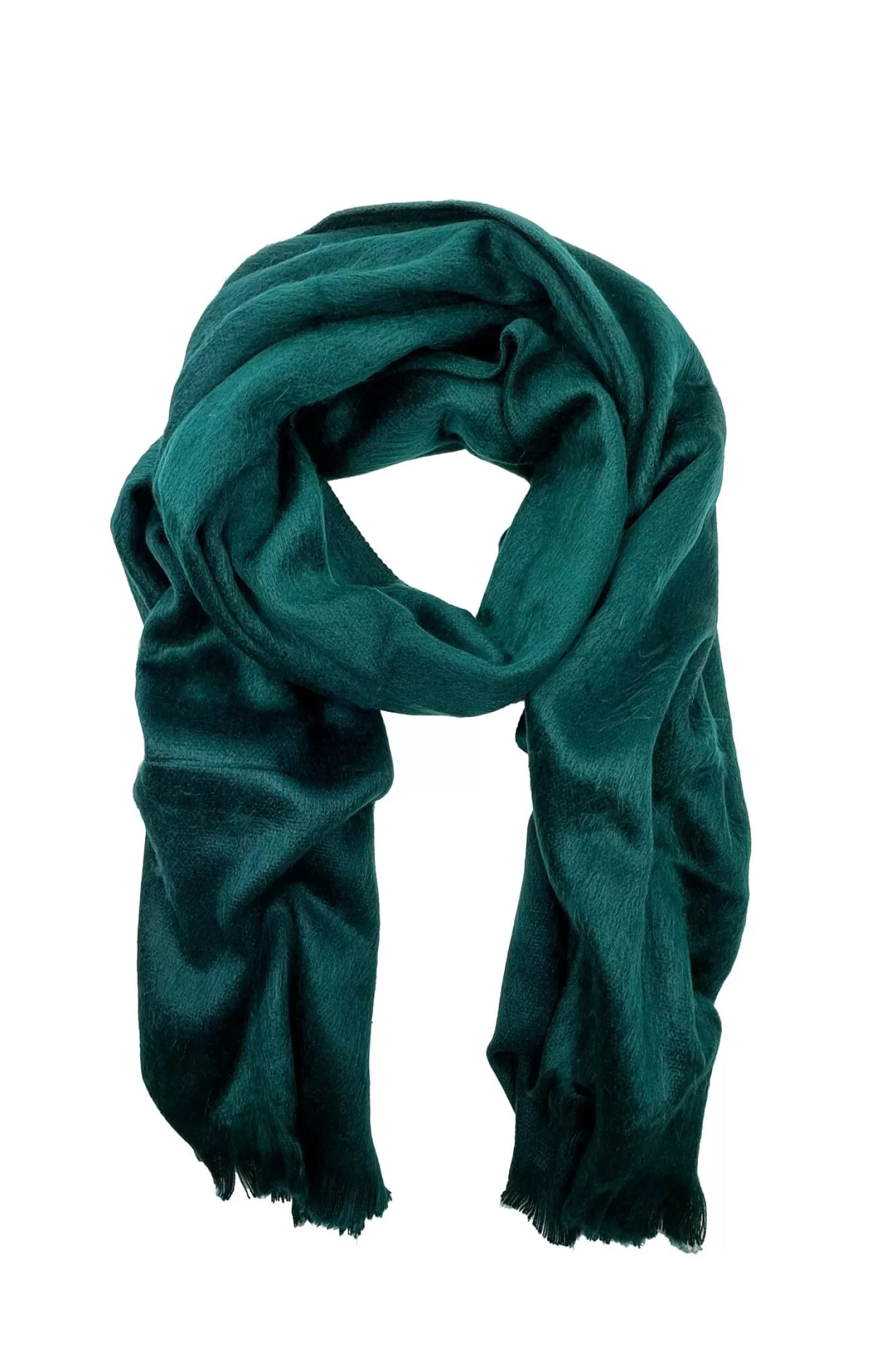 Carolina Scarves*Alpaca Wrap Forest Green