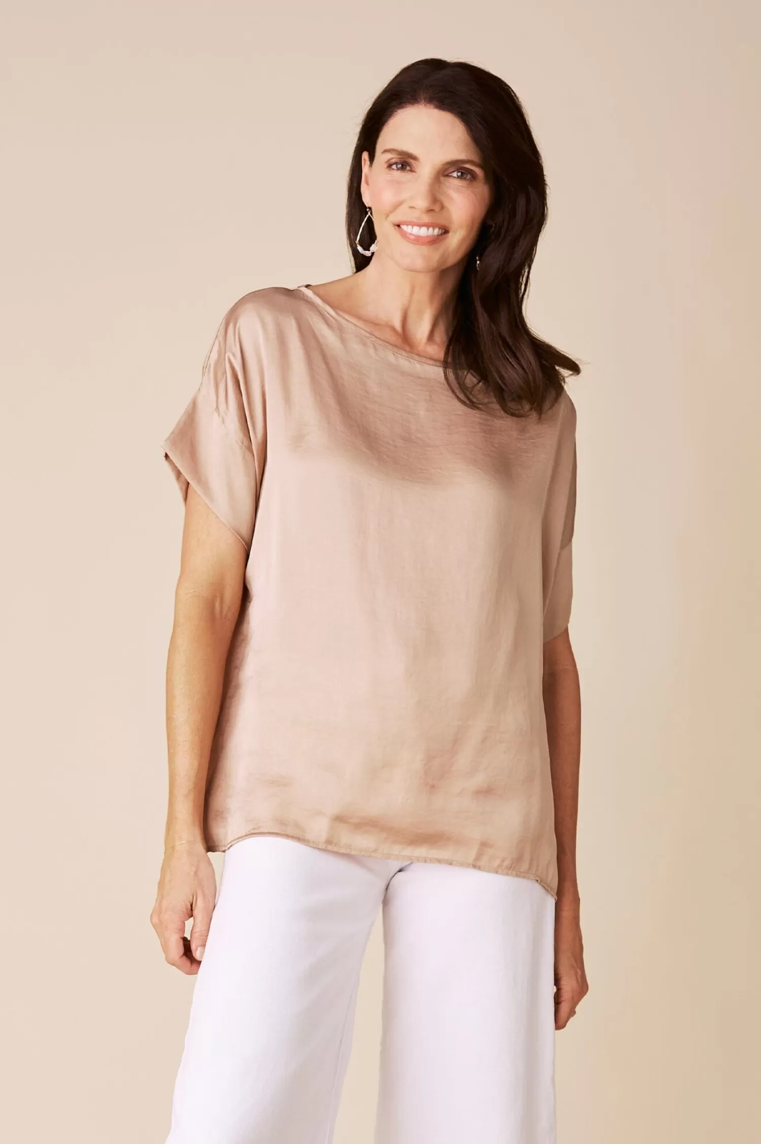 Carolina Bianca Tops | Short Sleeve*Bianca Short Sleeve Top Espresso