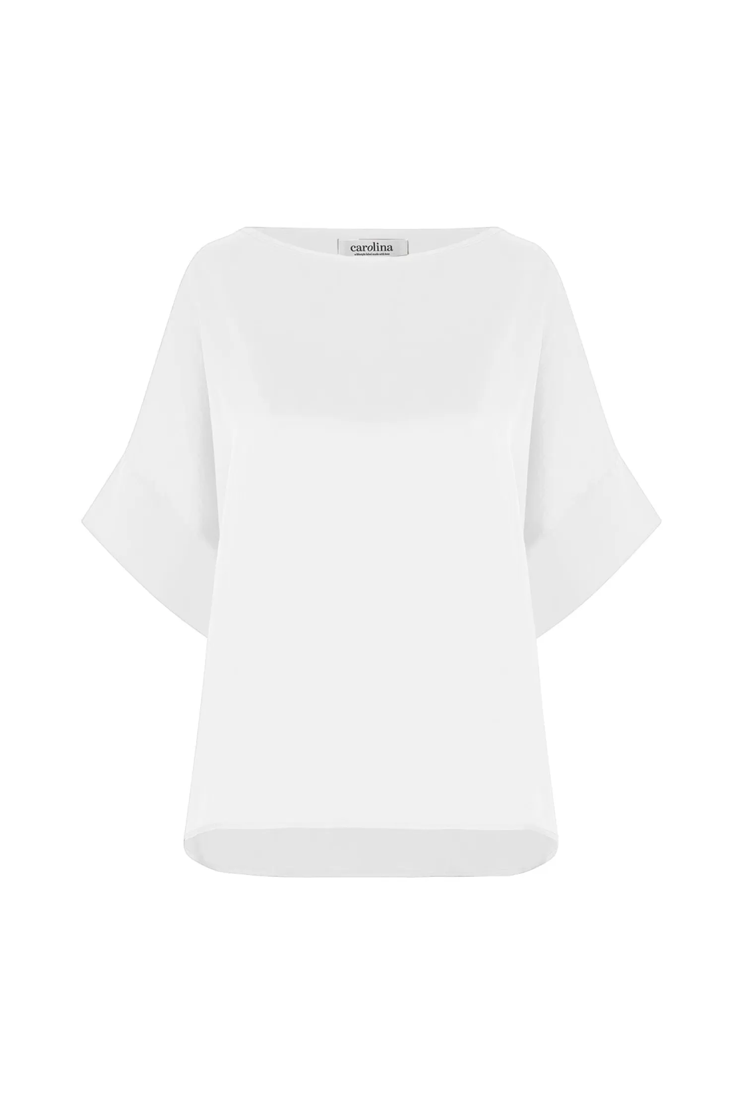 Carolina Bianca Tops | Short Sleeve*Bianca Short Sleeve Top White