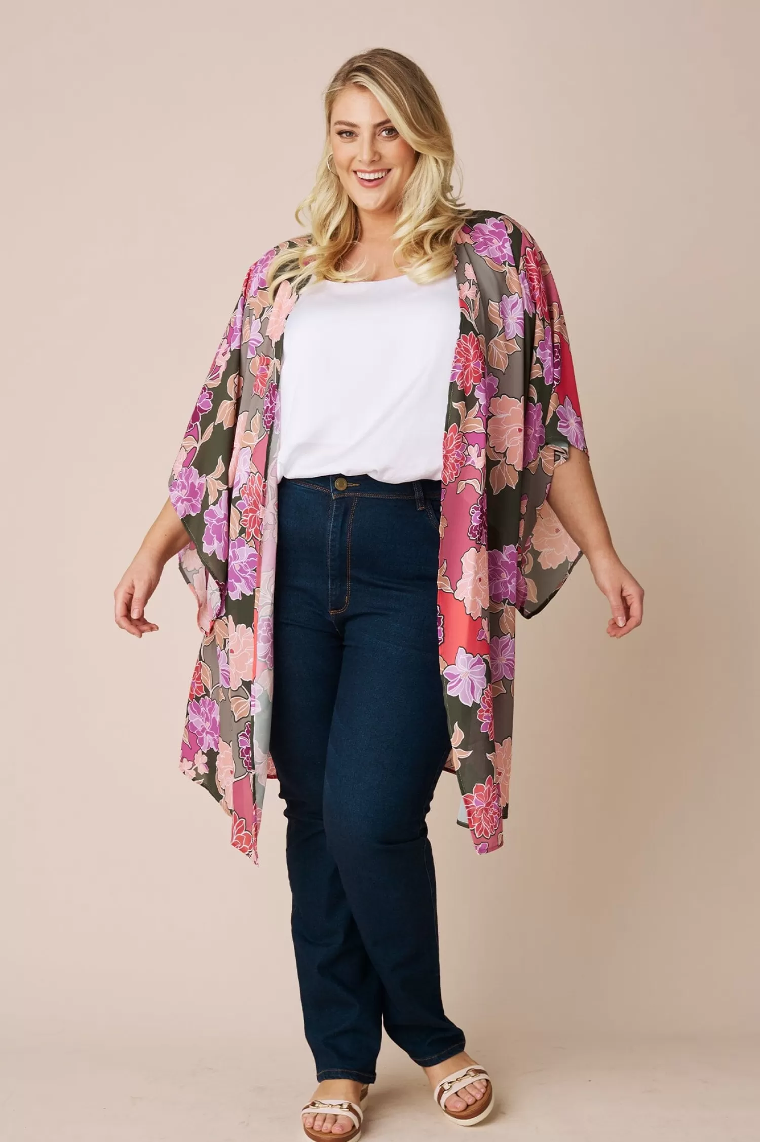 Carolina Capes & Kaftans*Brea Floral Cape