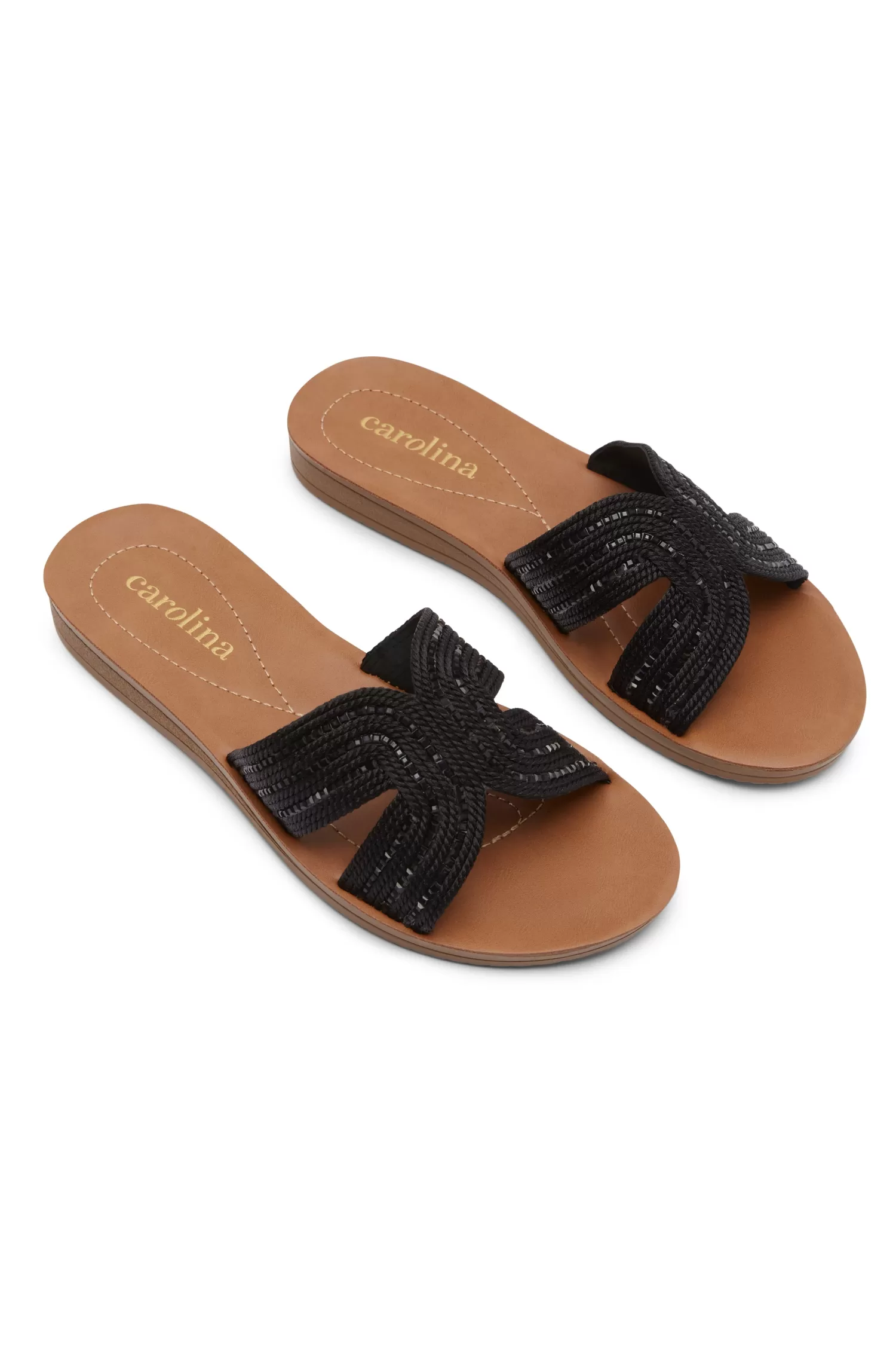 Carolina Slides And Sandles*Brianna Slides Black