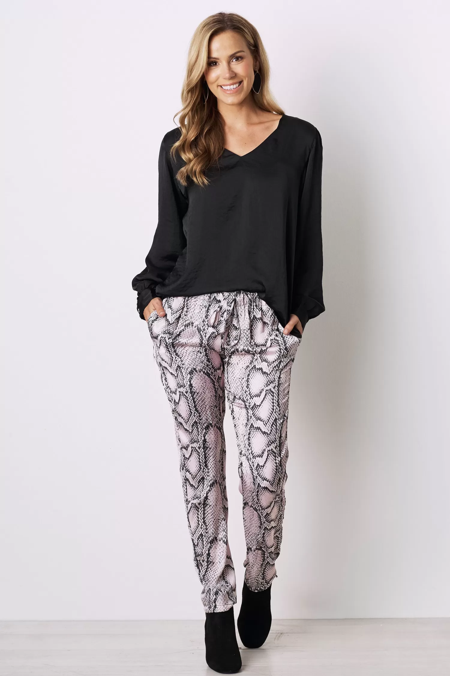 Carolina Camilla Pants | Pants*Camilla Pants Blush Python