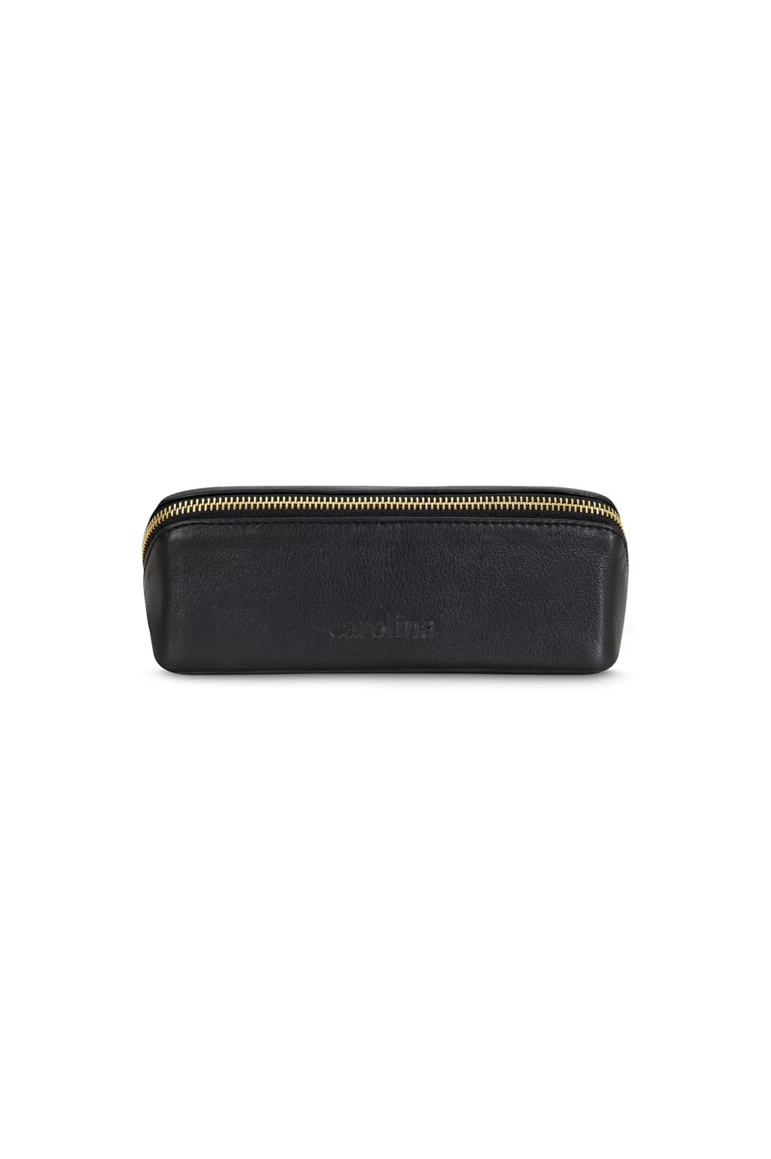 Carolina Travel Accessories | Travel Accessories*Cara Make Up Bag Black Soft Leather