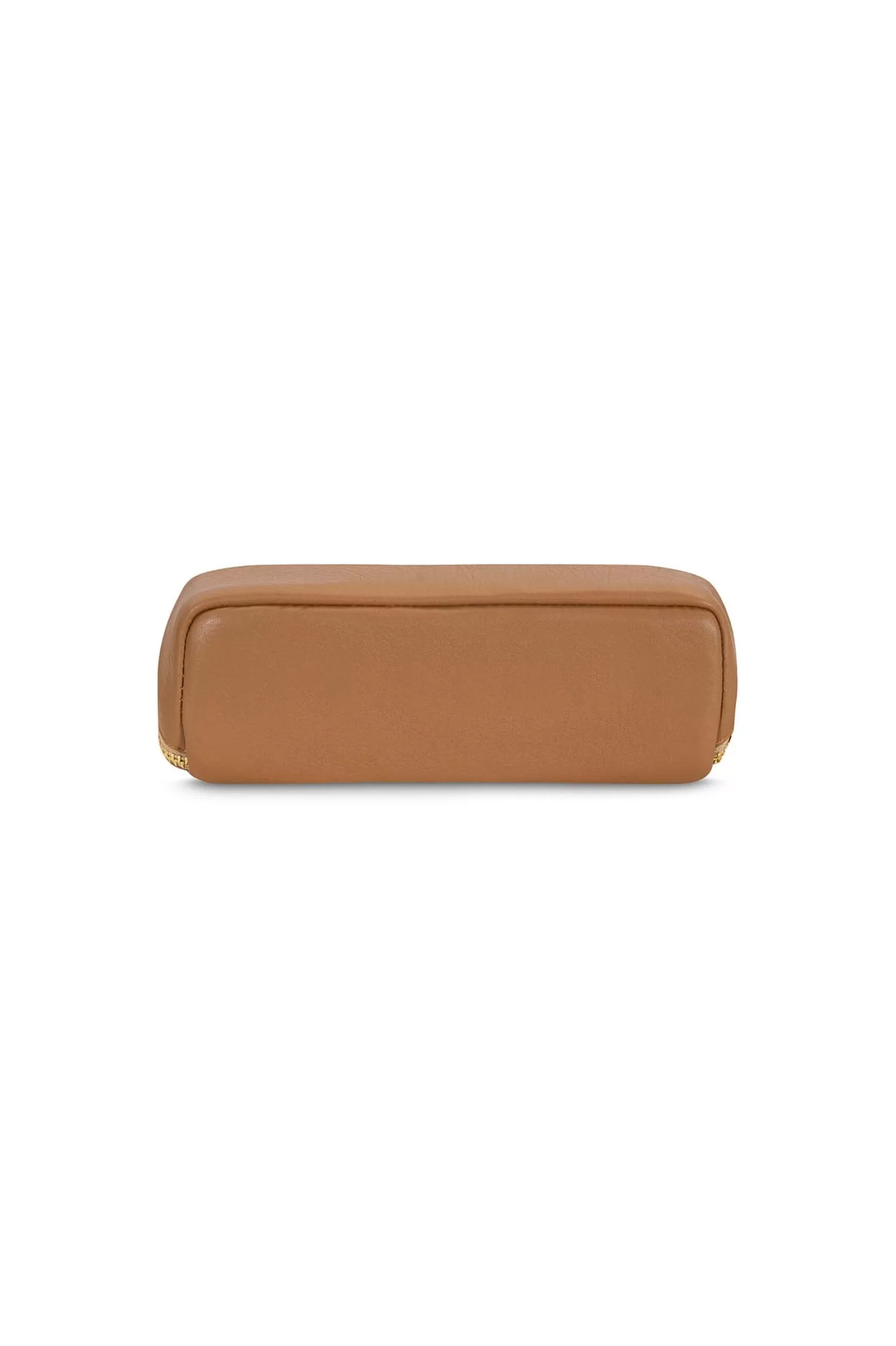 Carolina Travel Accessories | Travel Accessories*Cara Make Up Bag Tan Soft Leather