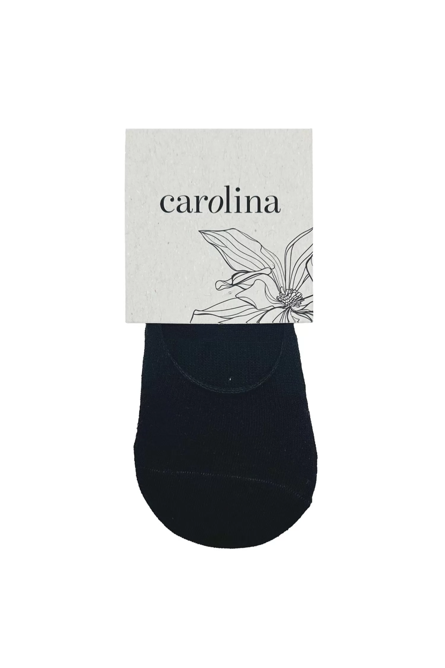 Carolina Travel Accessories*No Show Socks Set of 3 Black