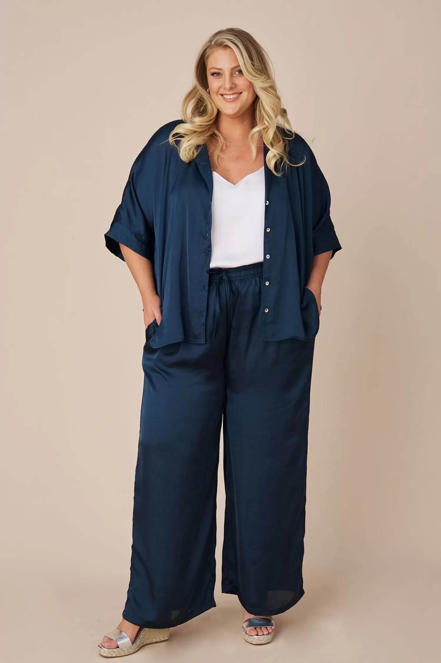 Carolina Pants*Casey Pants Navy-Pre Order