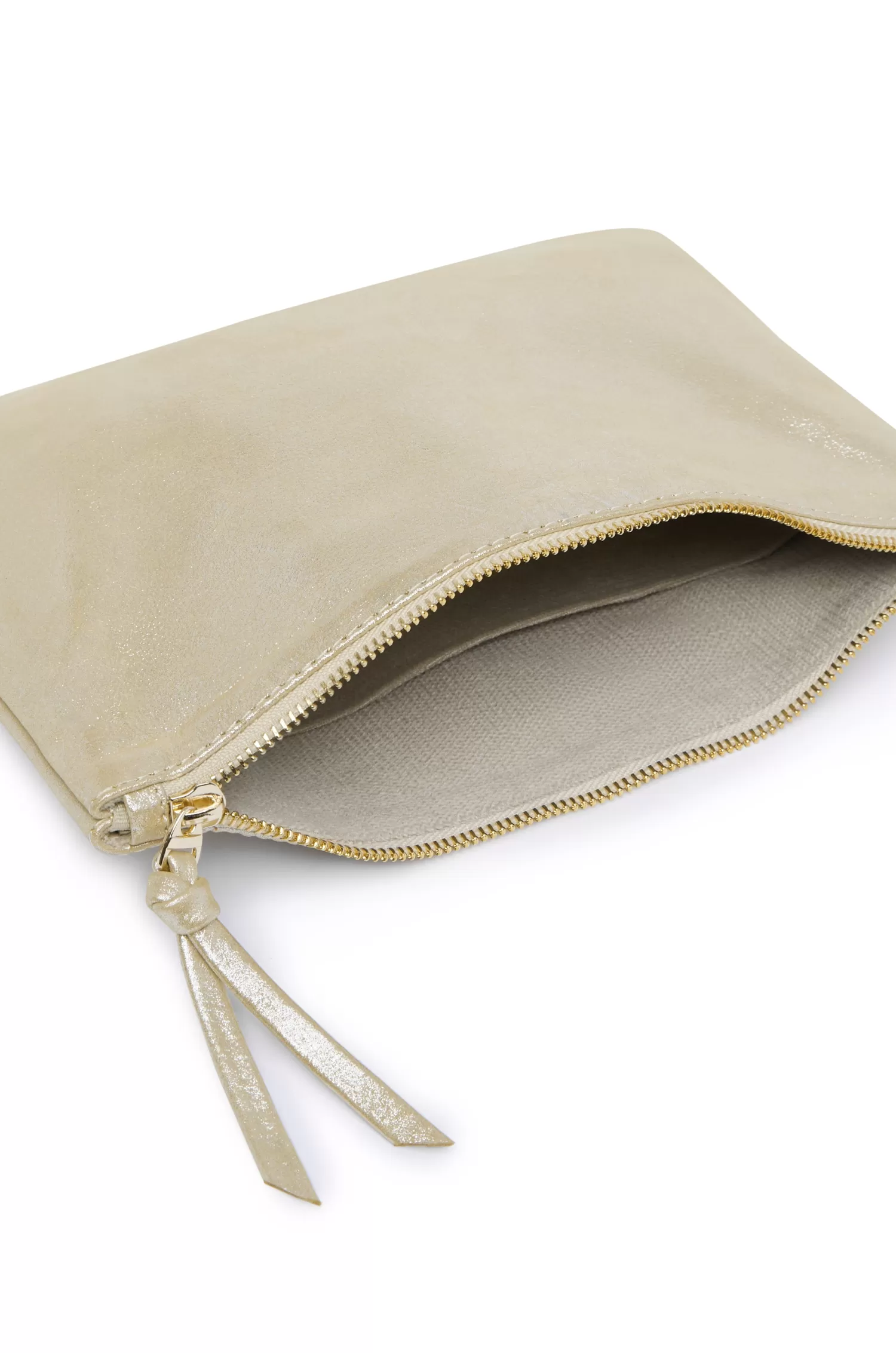 Carolina Clutches | Clutches*Cassie Clutch Light Gold Metallic