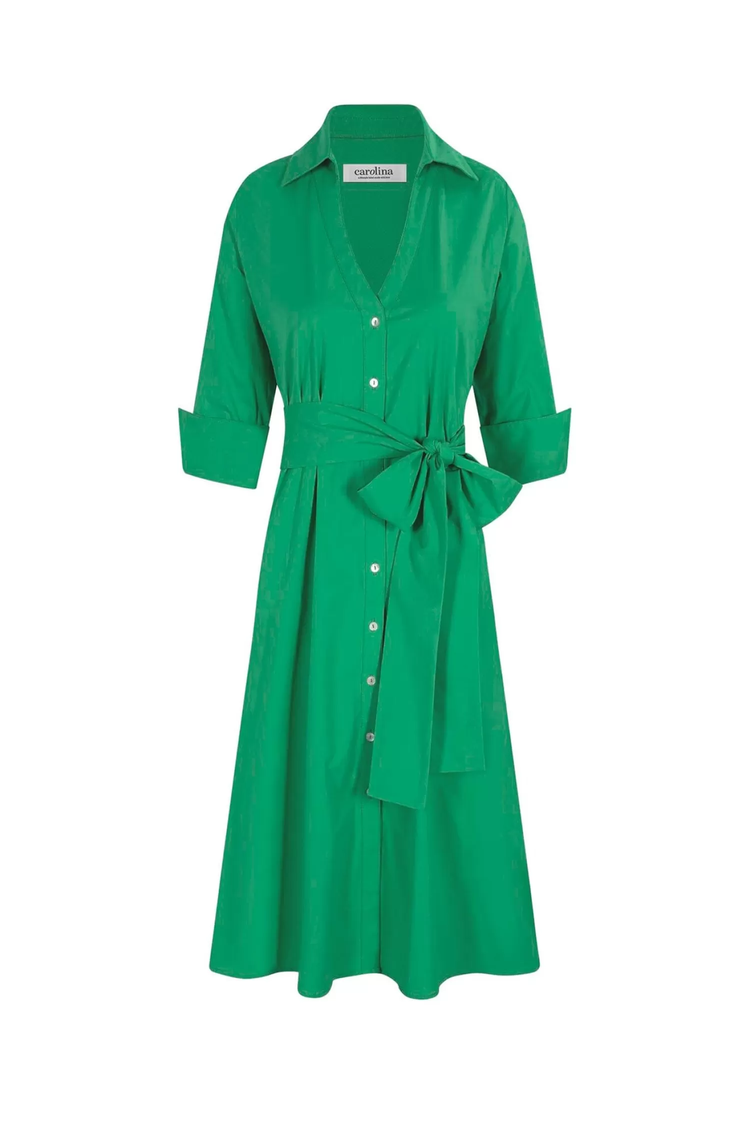 Carolina Long Sleeve | Short Sleeve*Celia Dress Green