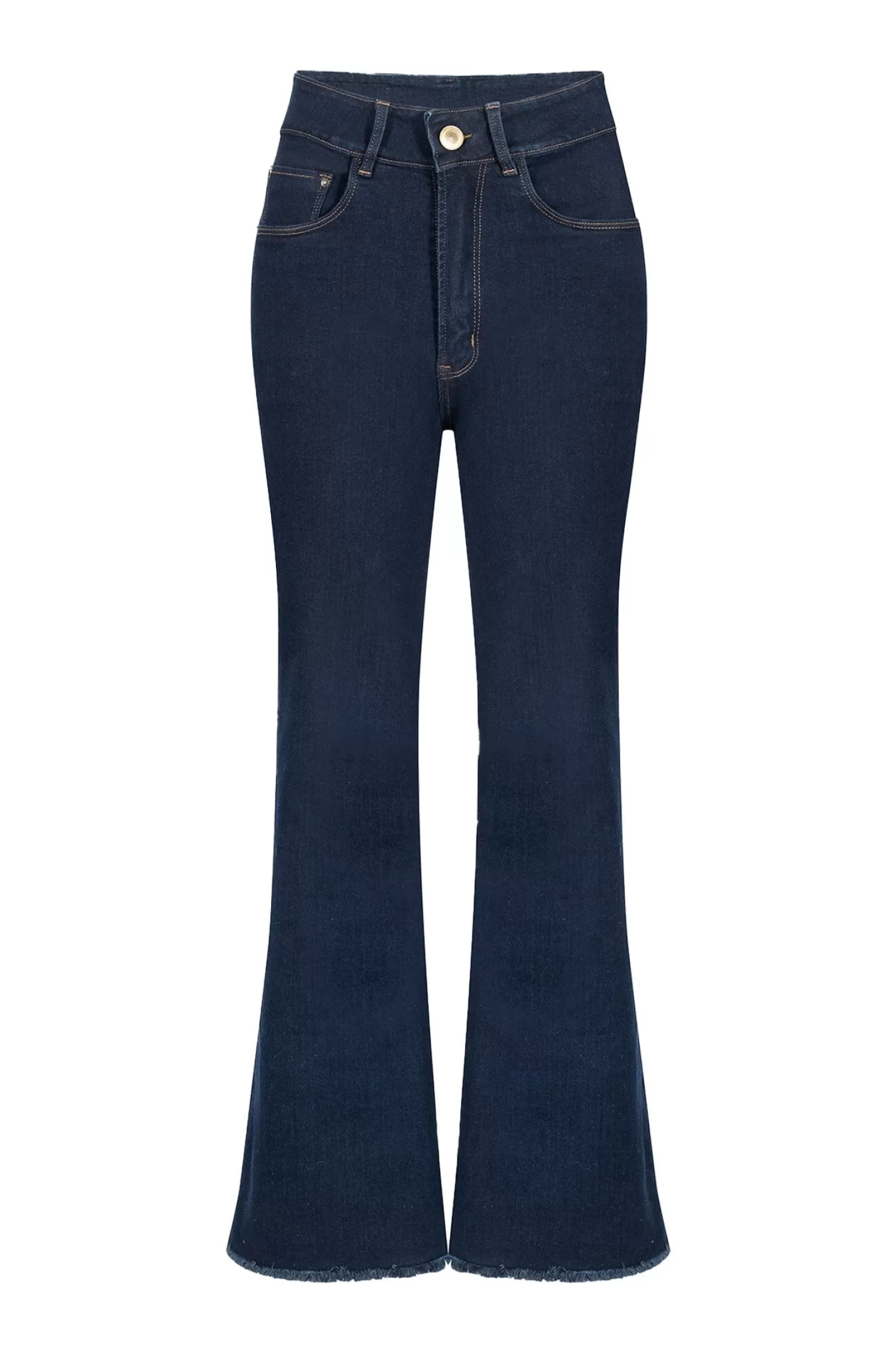 Carolina Jeans*Colette Wide Leg Dark Denim Jeans