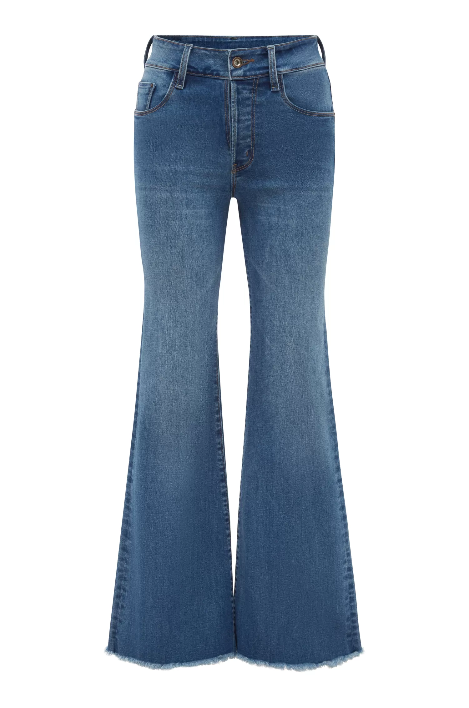 Carolina Jeans*Colette Wide Leg Denim Jeans