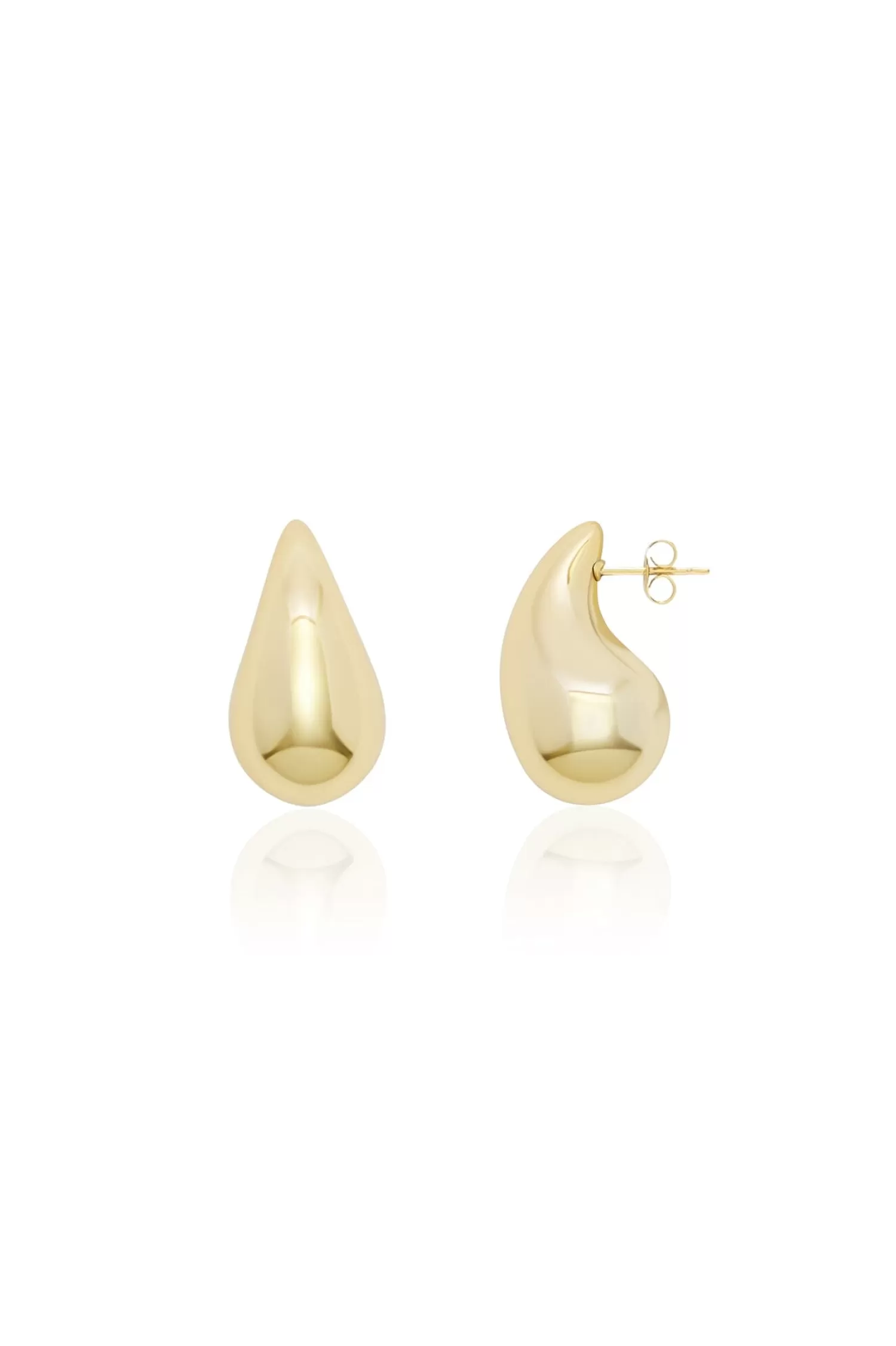 Carolina Earrings*Comma Earrings Gold