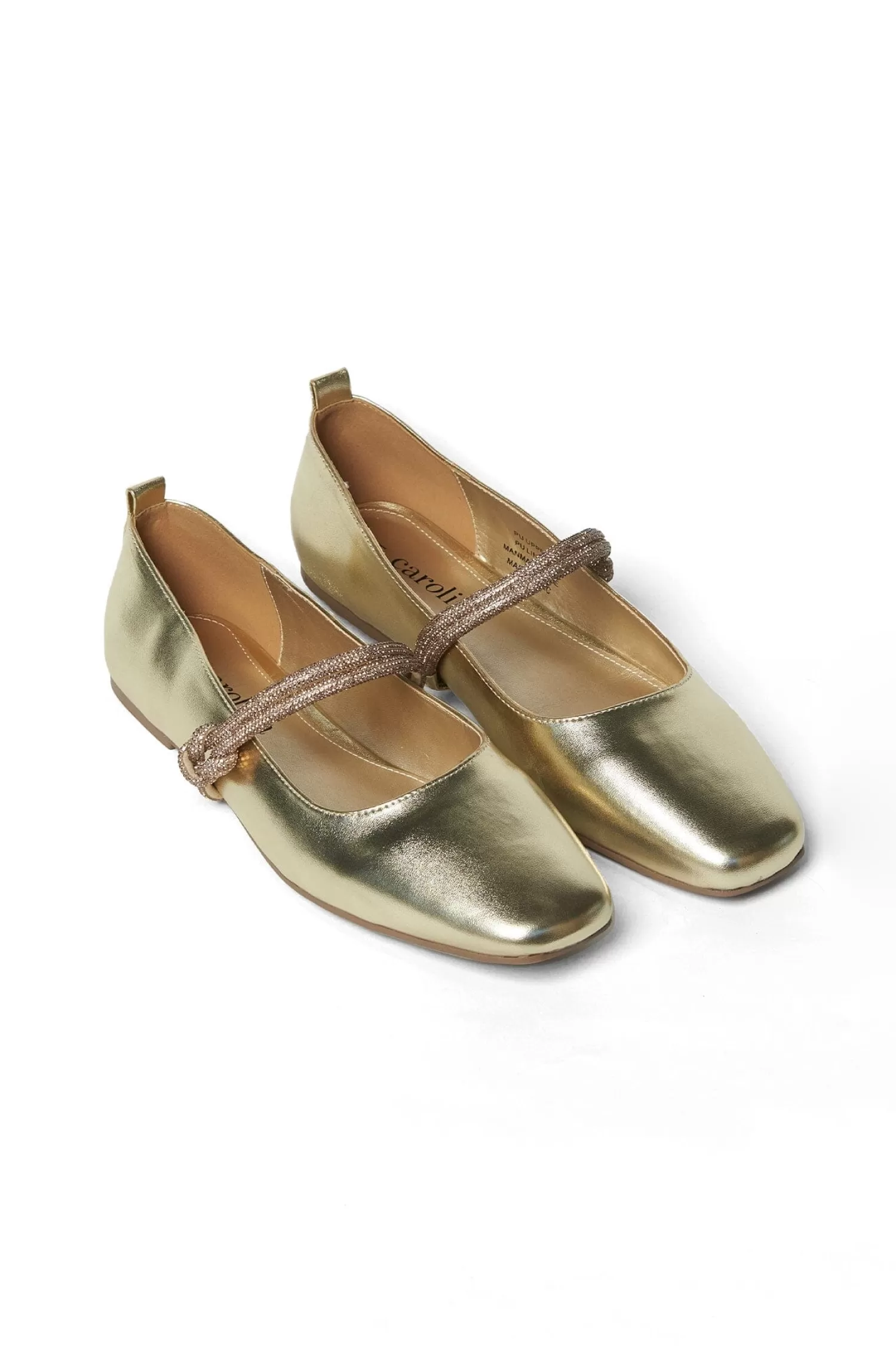 Carolina Flats & Loafers*Elara Ballet Flats Gold