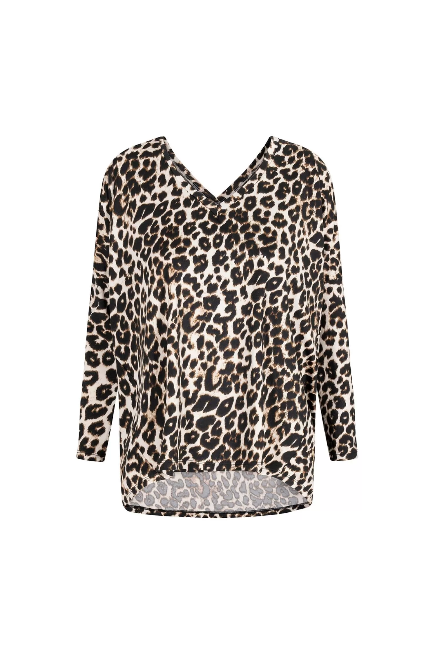 Carolina Long Sleeve*Erica Essential Long Sleeve Top Animal Print