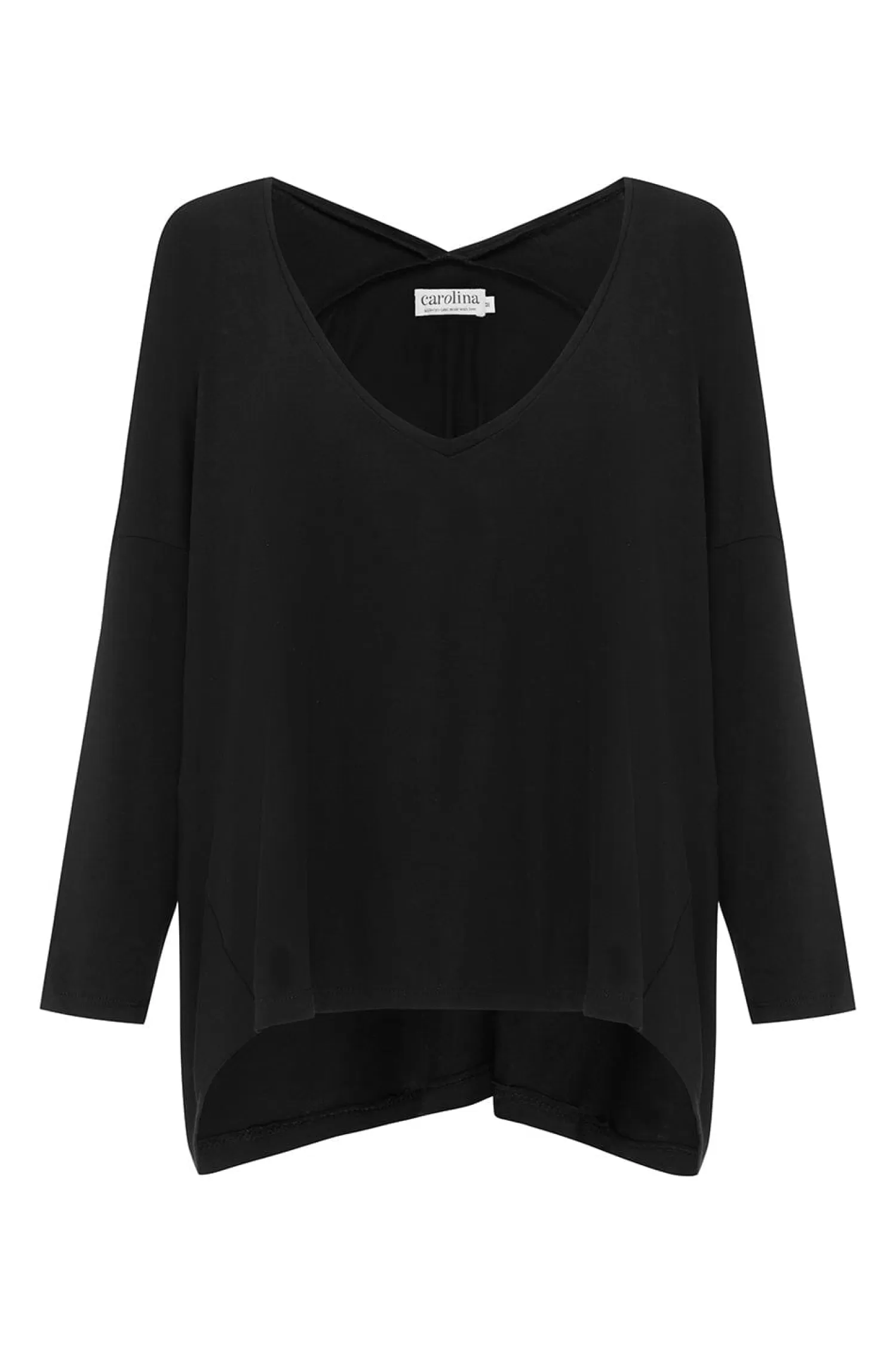 Carolina Long Sleeve*Erica Essential Long Sleeve Top Black