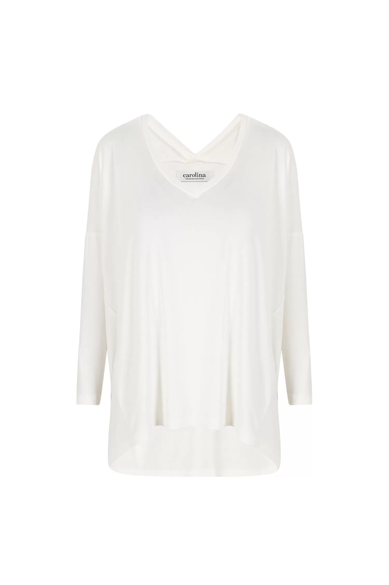 Carolina Long Sleeve*Erica Essential Long Sleeve Top Ivory