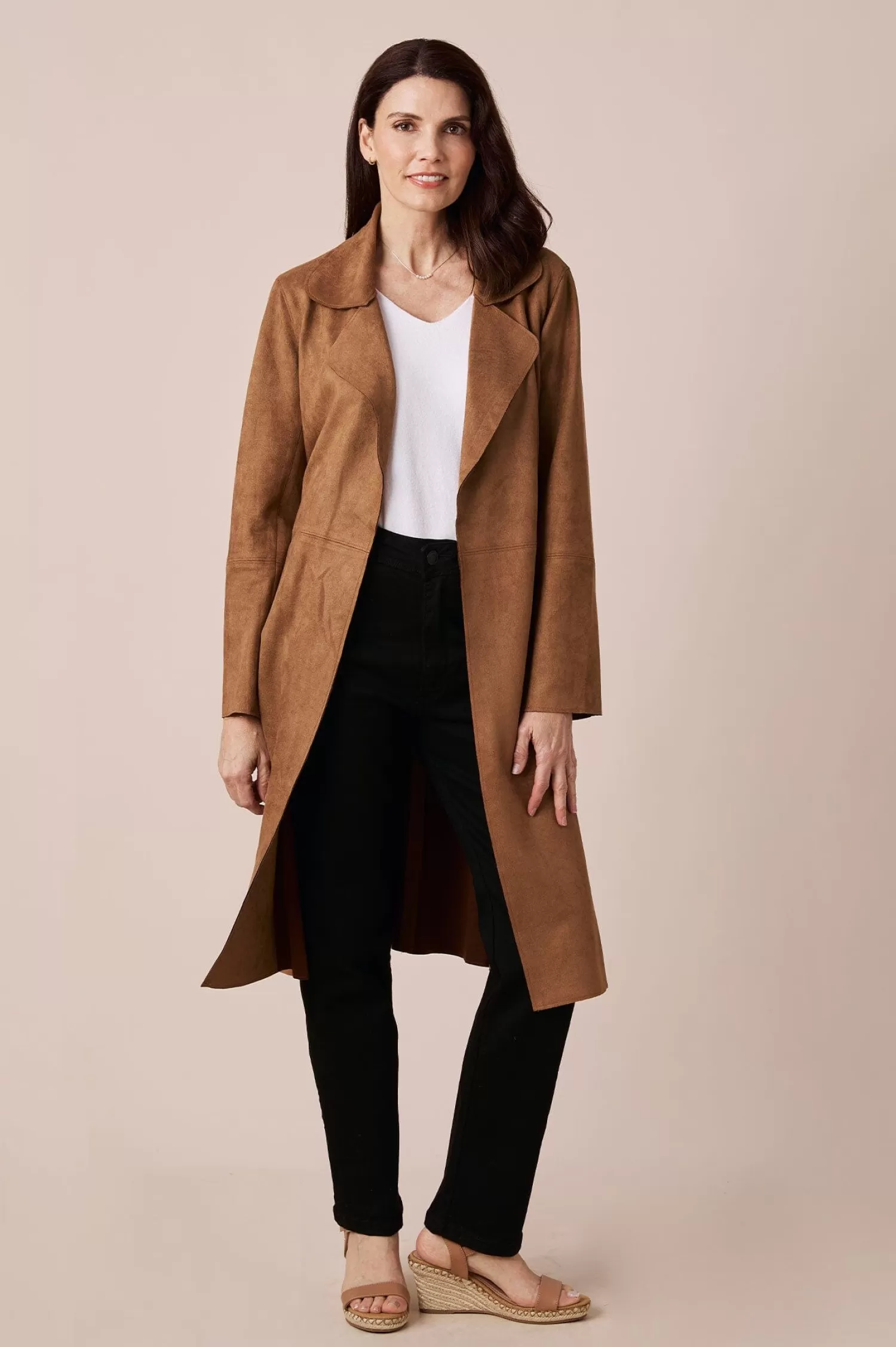 Carolina Jackets*Francine Coat Tan