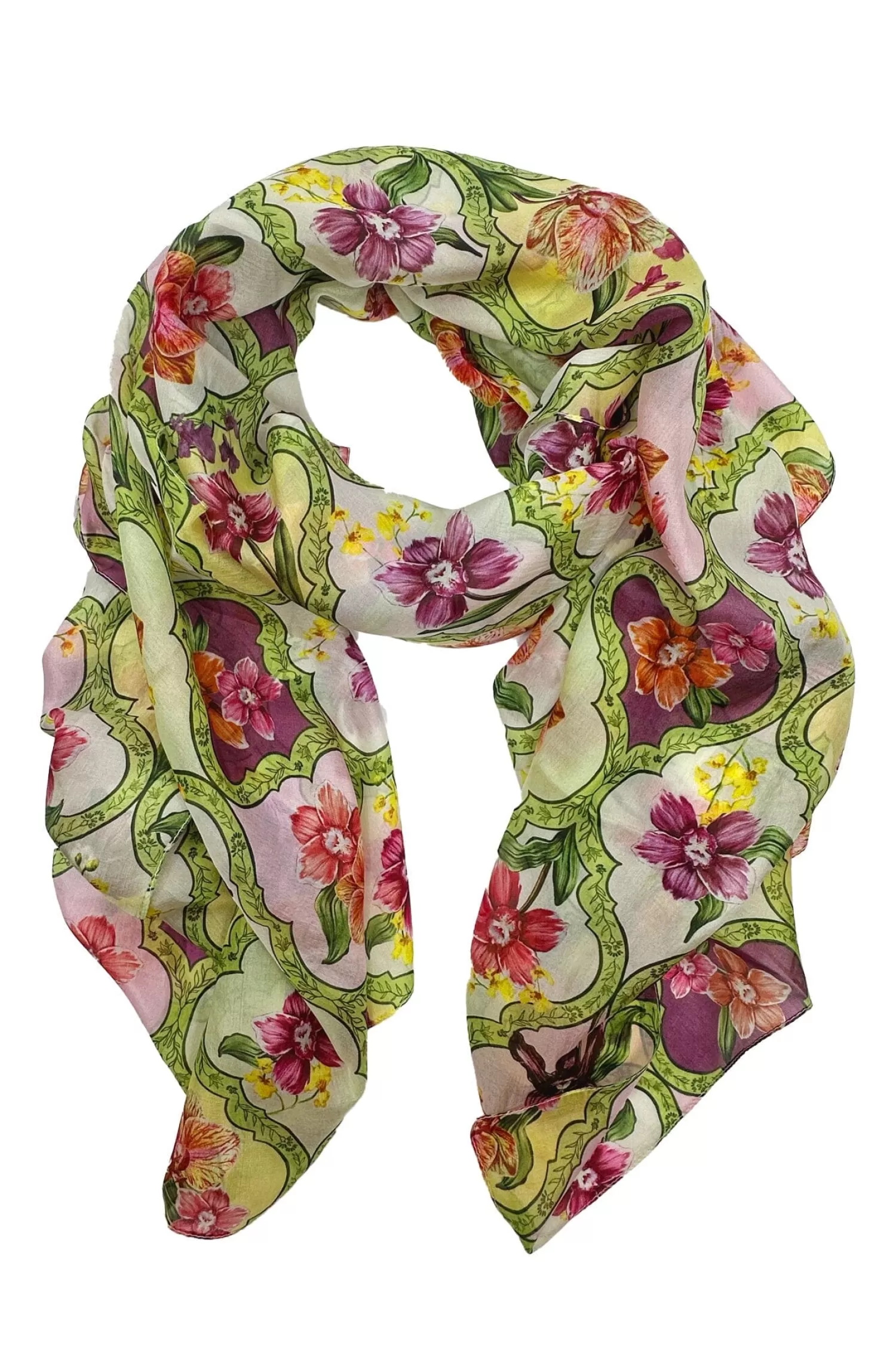 Carolina Scarves*Ginny Silk Scarf