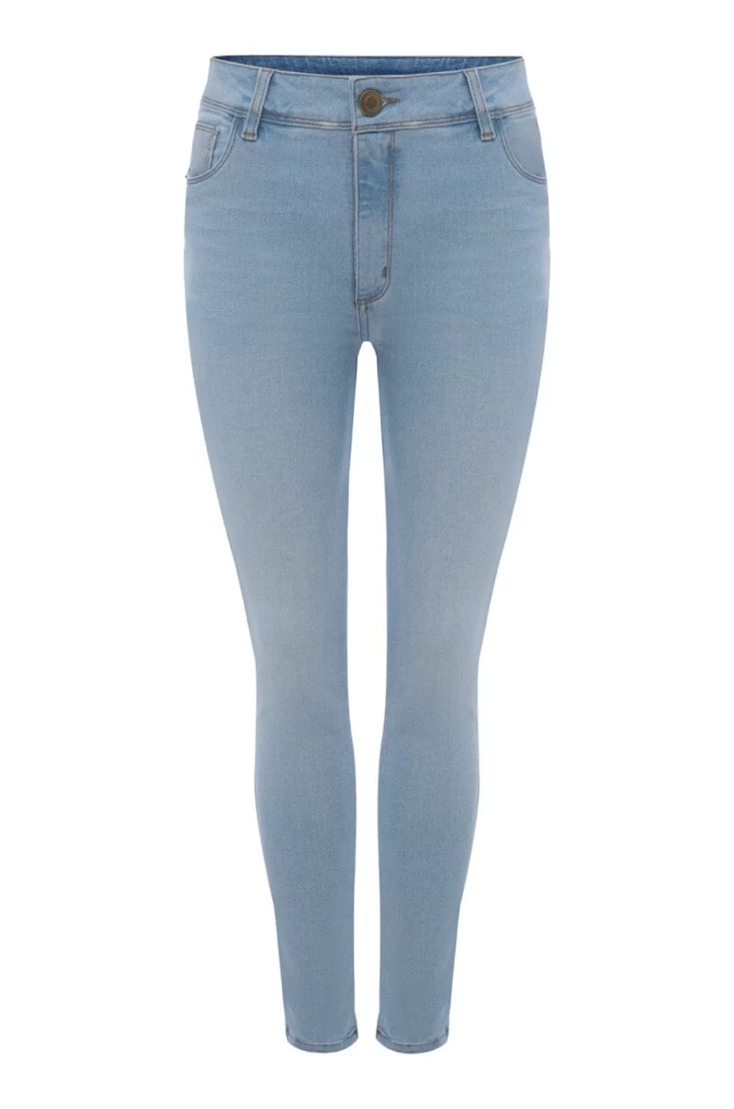 Carolina Jeans*Haley Skinny Jeans Light Denim Blue High Rise