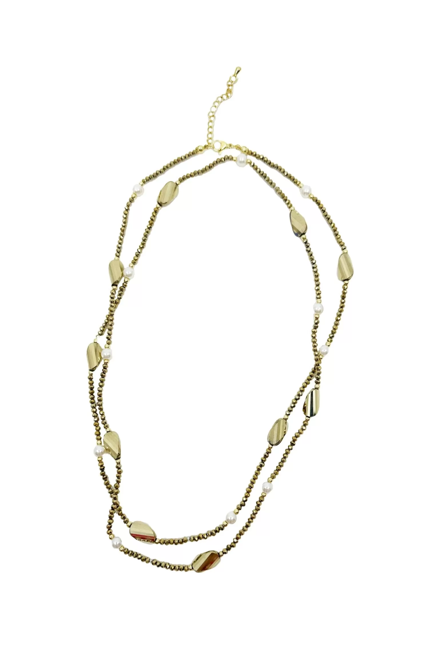 Carolina Necklaces*Hebe Necklace Dark Gold