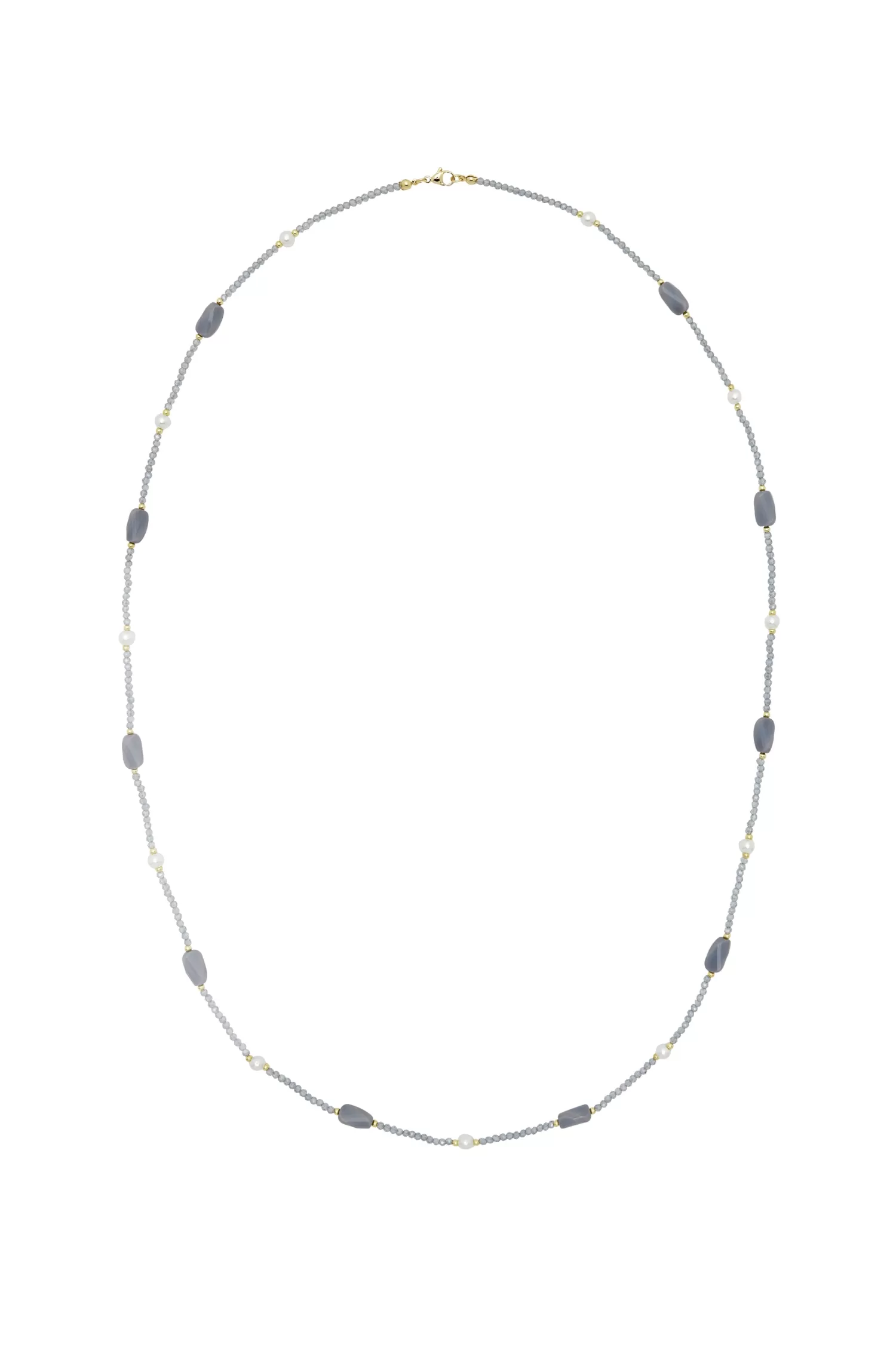 Carolina Necklaces*Hebe Necklace Slate Grey