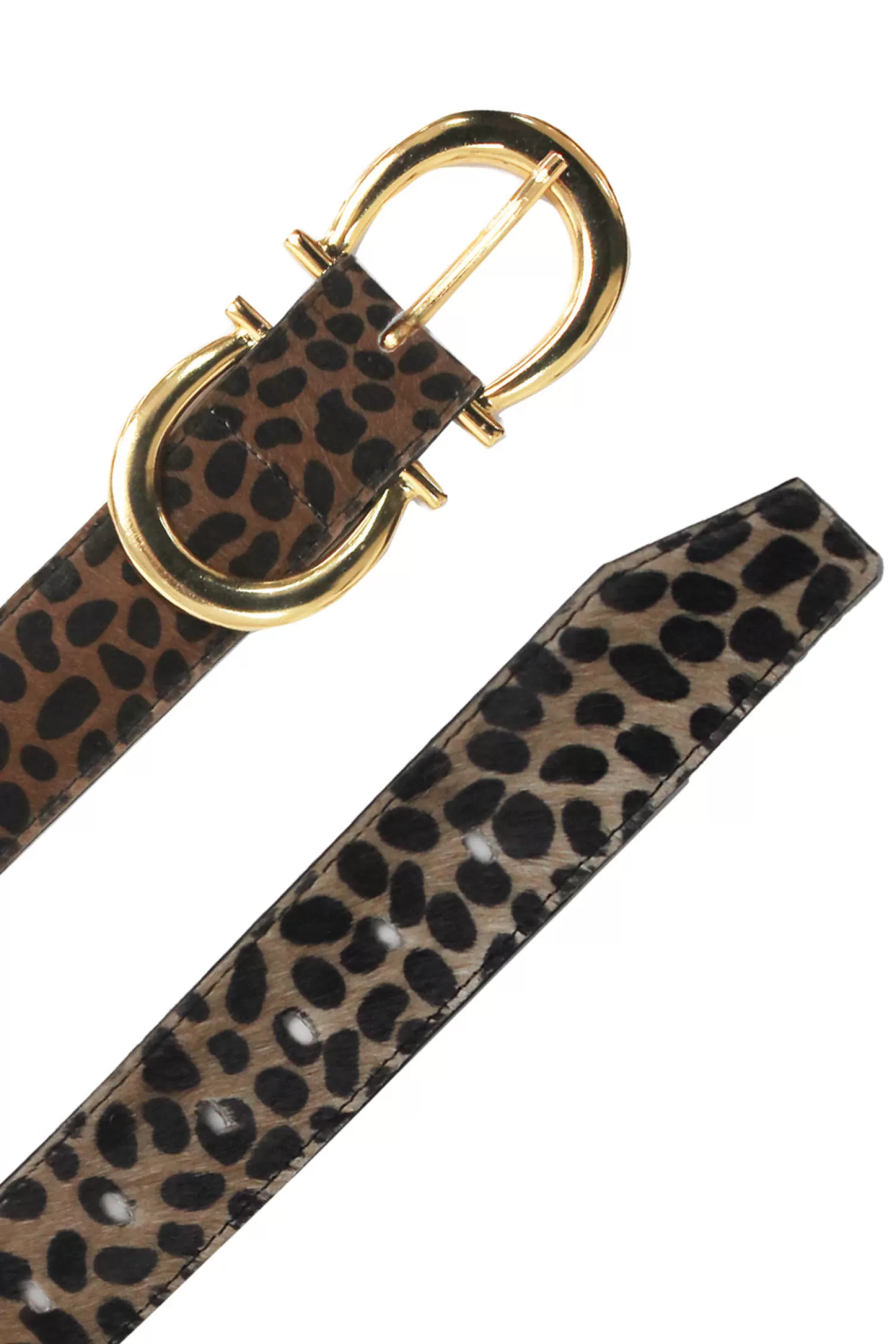 Carolina Belts | Belts*Ivy Double Buckle Belt  Giraffe