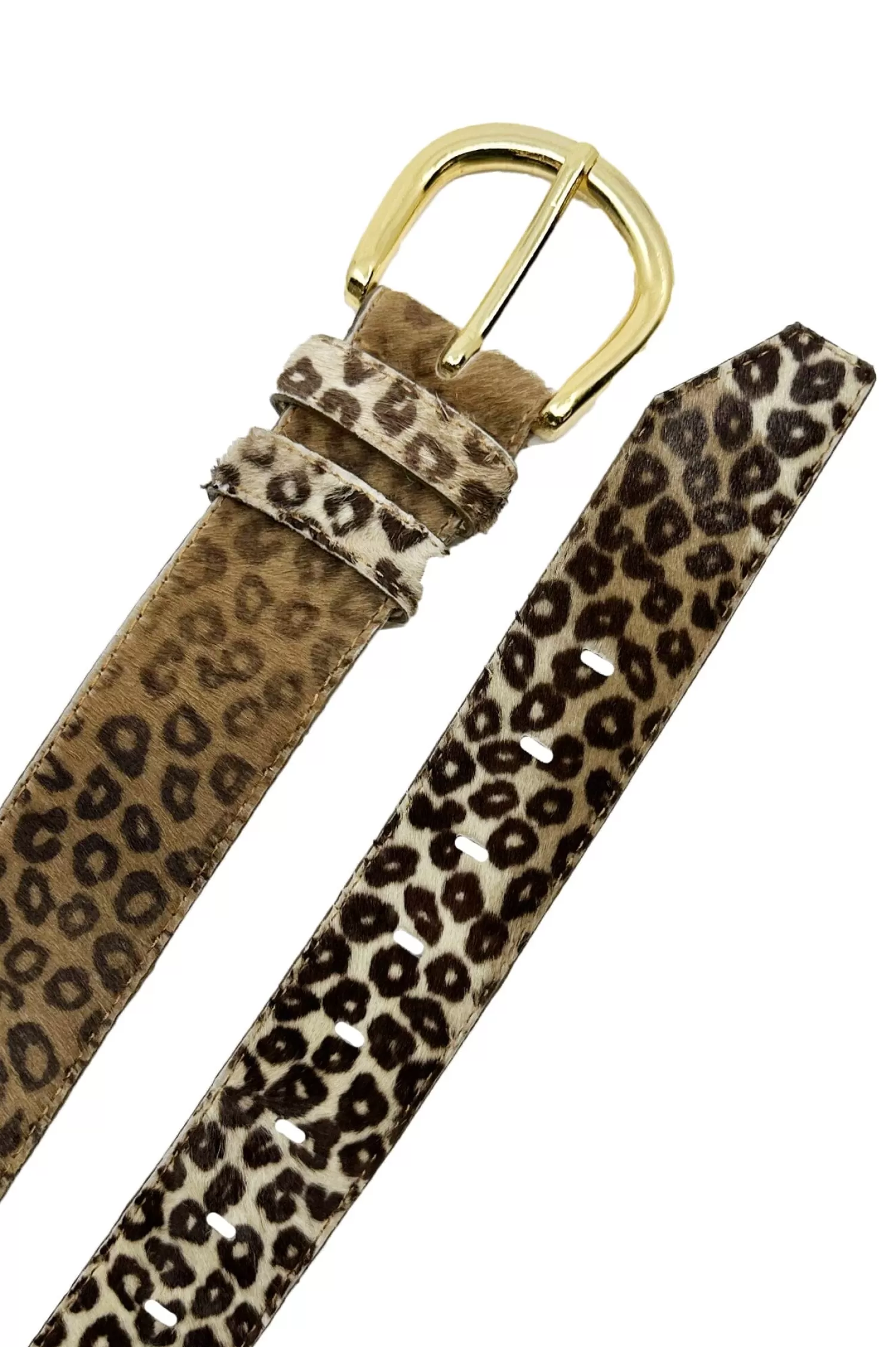 Carolina Belts | Belts*Jeans Belt Cowhide Leather Leopard