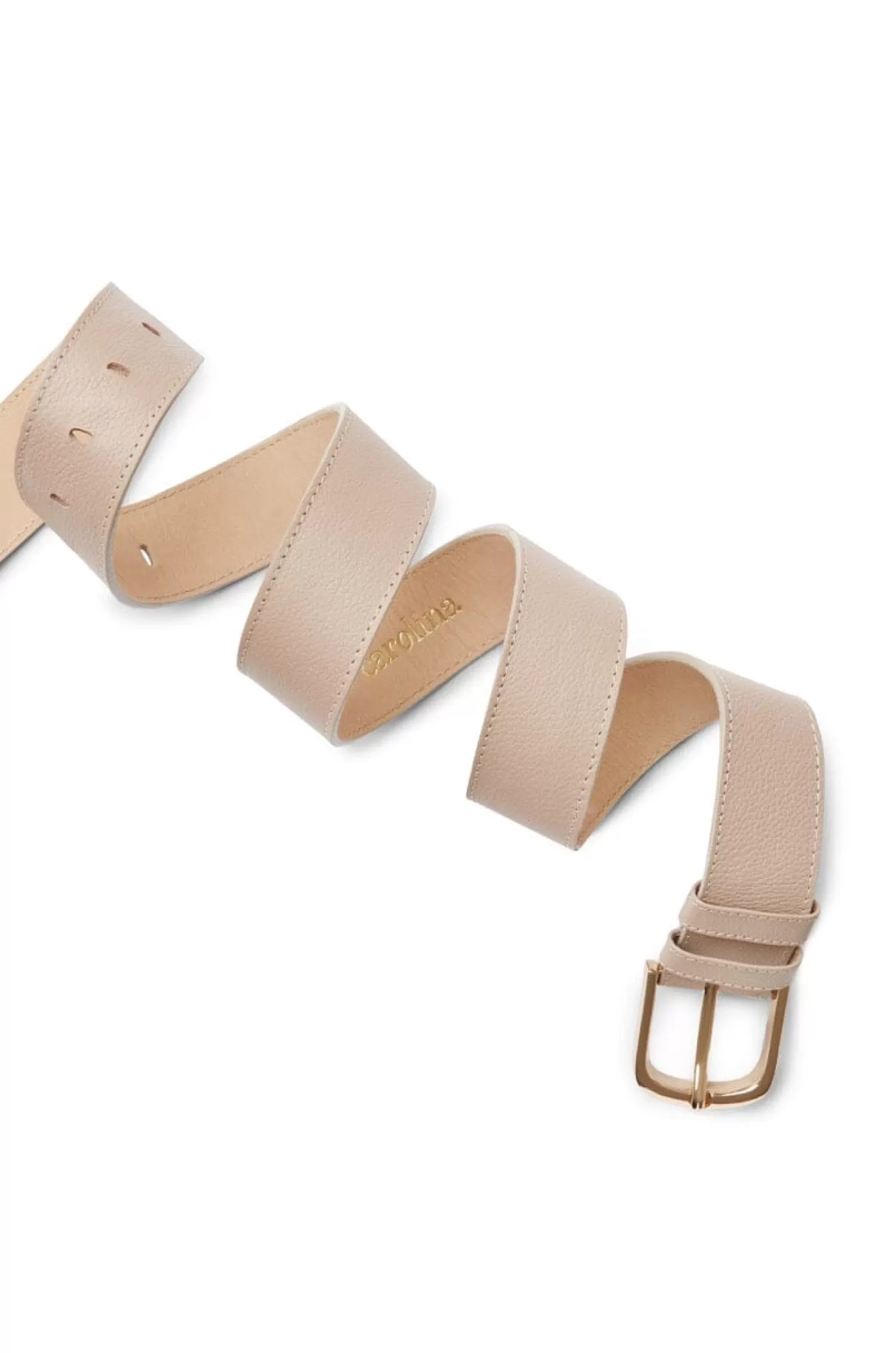 Carolina Belts | Belts*Jeans Belt Nude Soft Leather