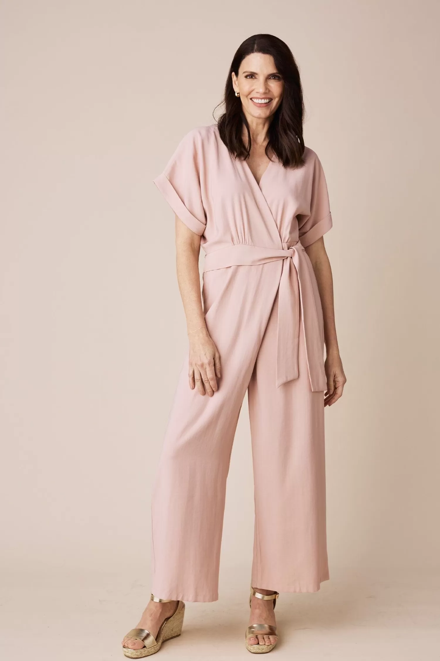 Carolina Pants*Jude Jumpsuit Blush-Pre Order