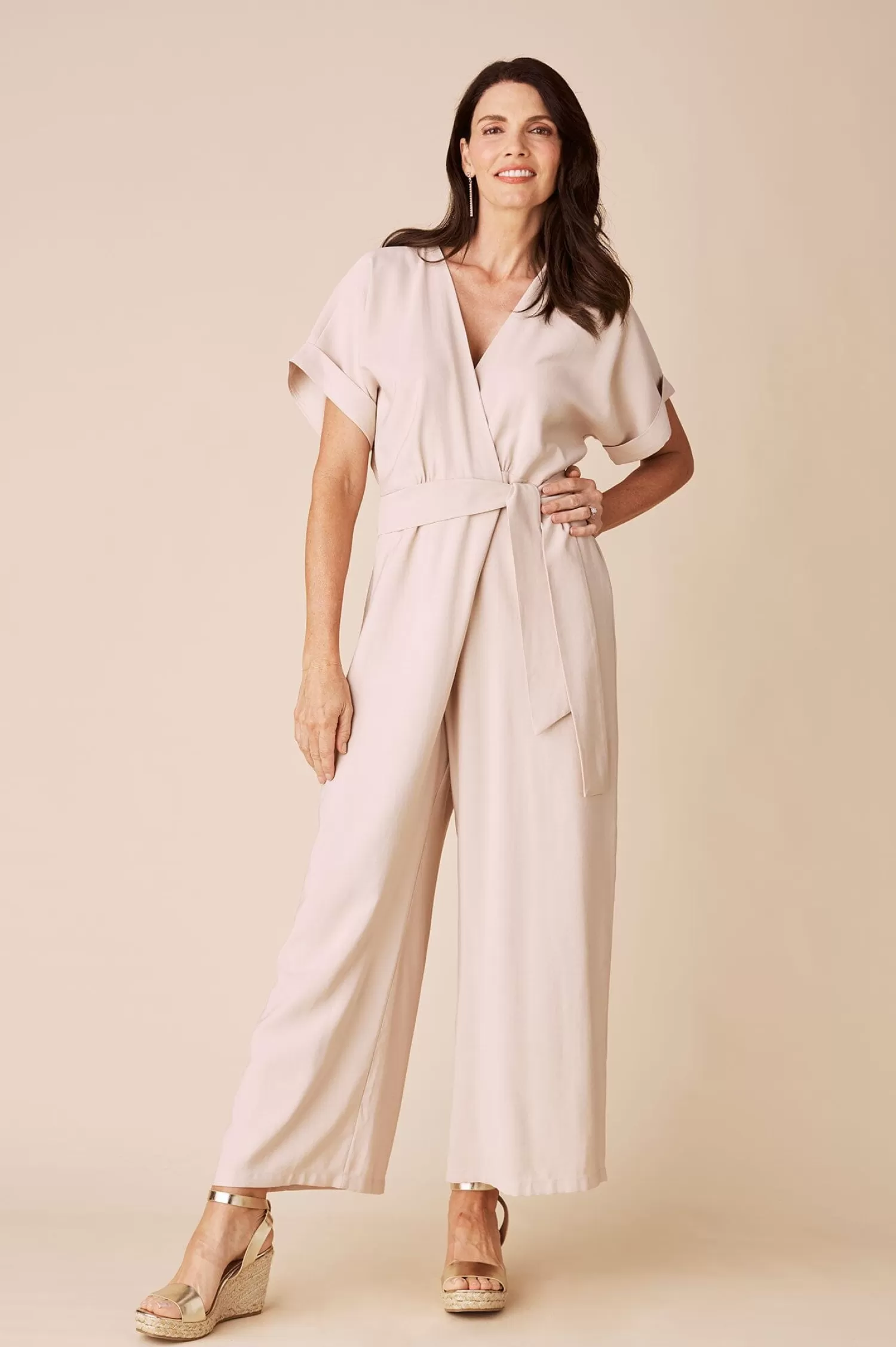 Carolina Pants*Jude Jumpsuit Ivory - Pre Order