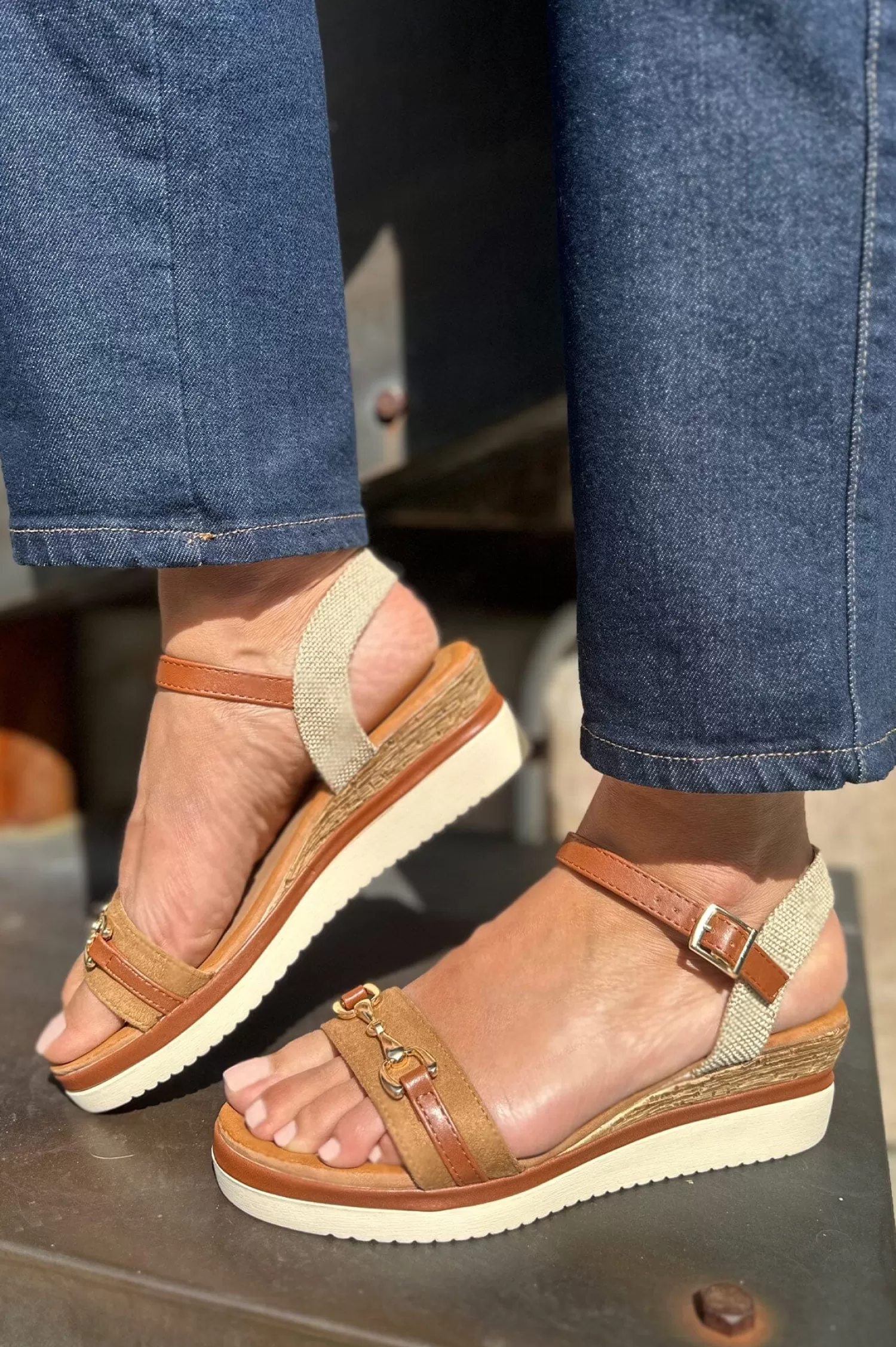 Carolina Heels And Wedges*Kassandra Wedges Tan