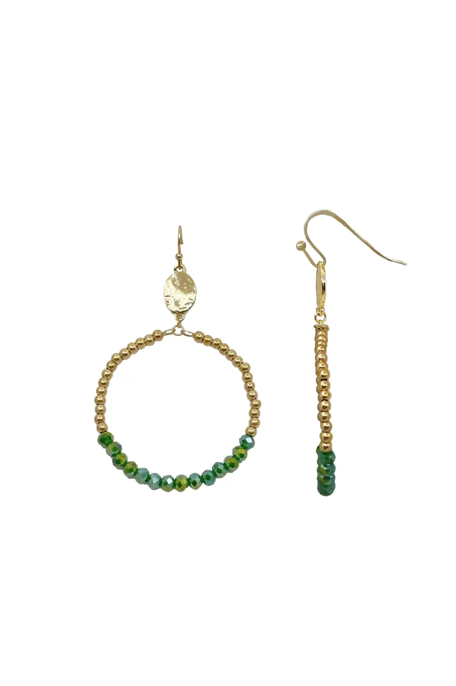 Carolina Earrings*Katherine Earrings Emerald