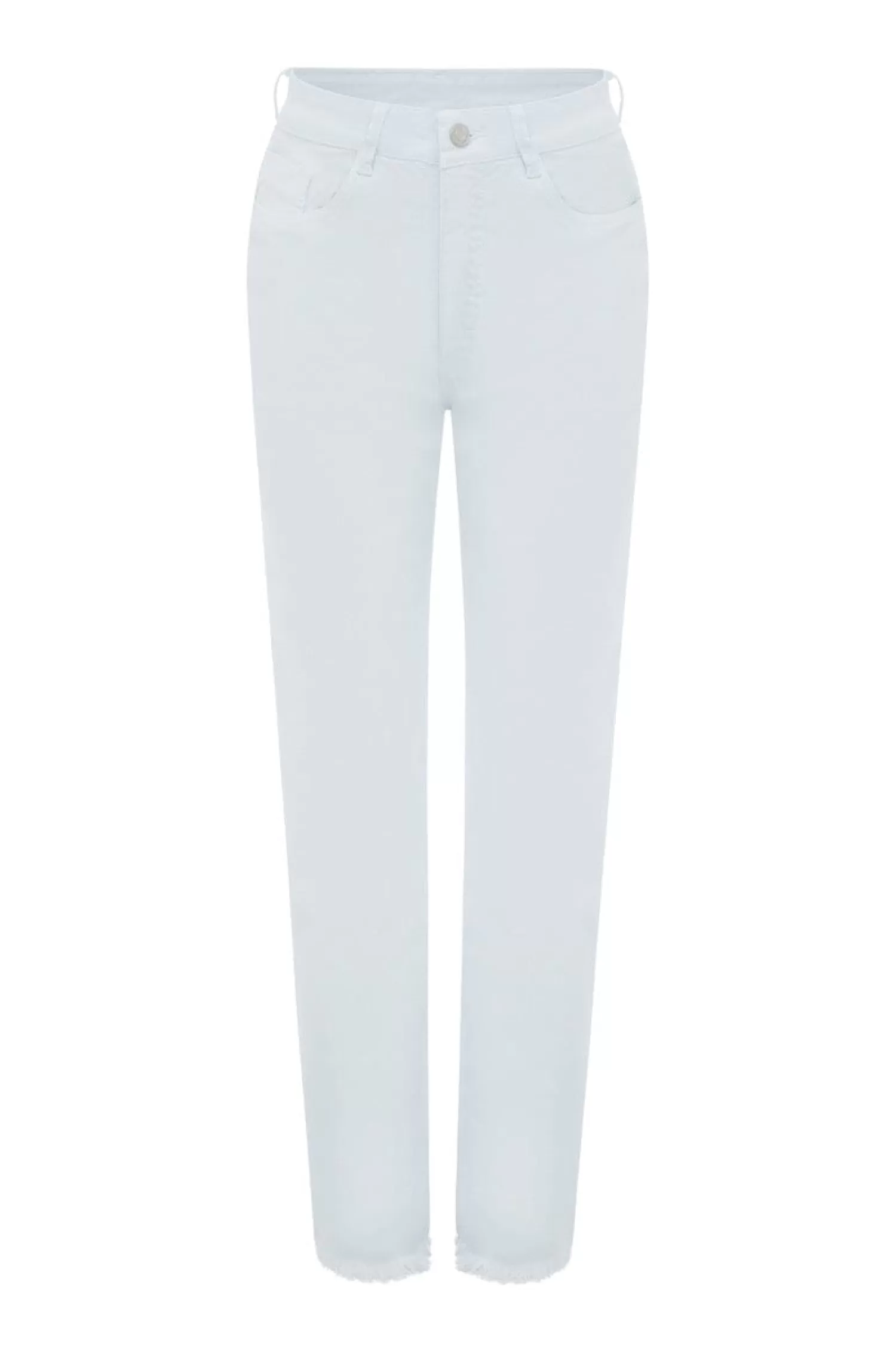 Carolina Jeans*Kelsey Straight Jeans White