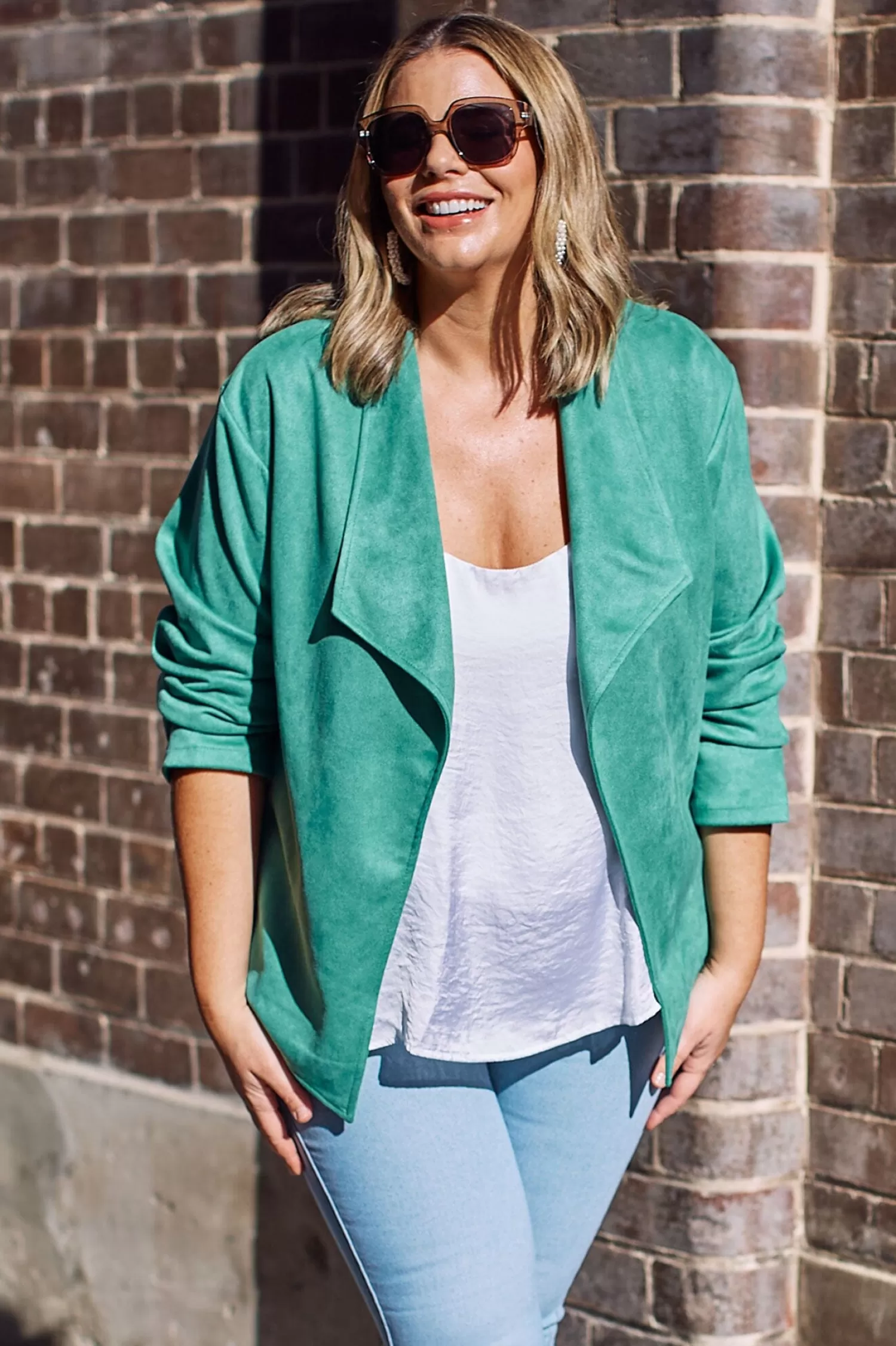 Carolina Jackets*Kirsten Jacket Emerald