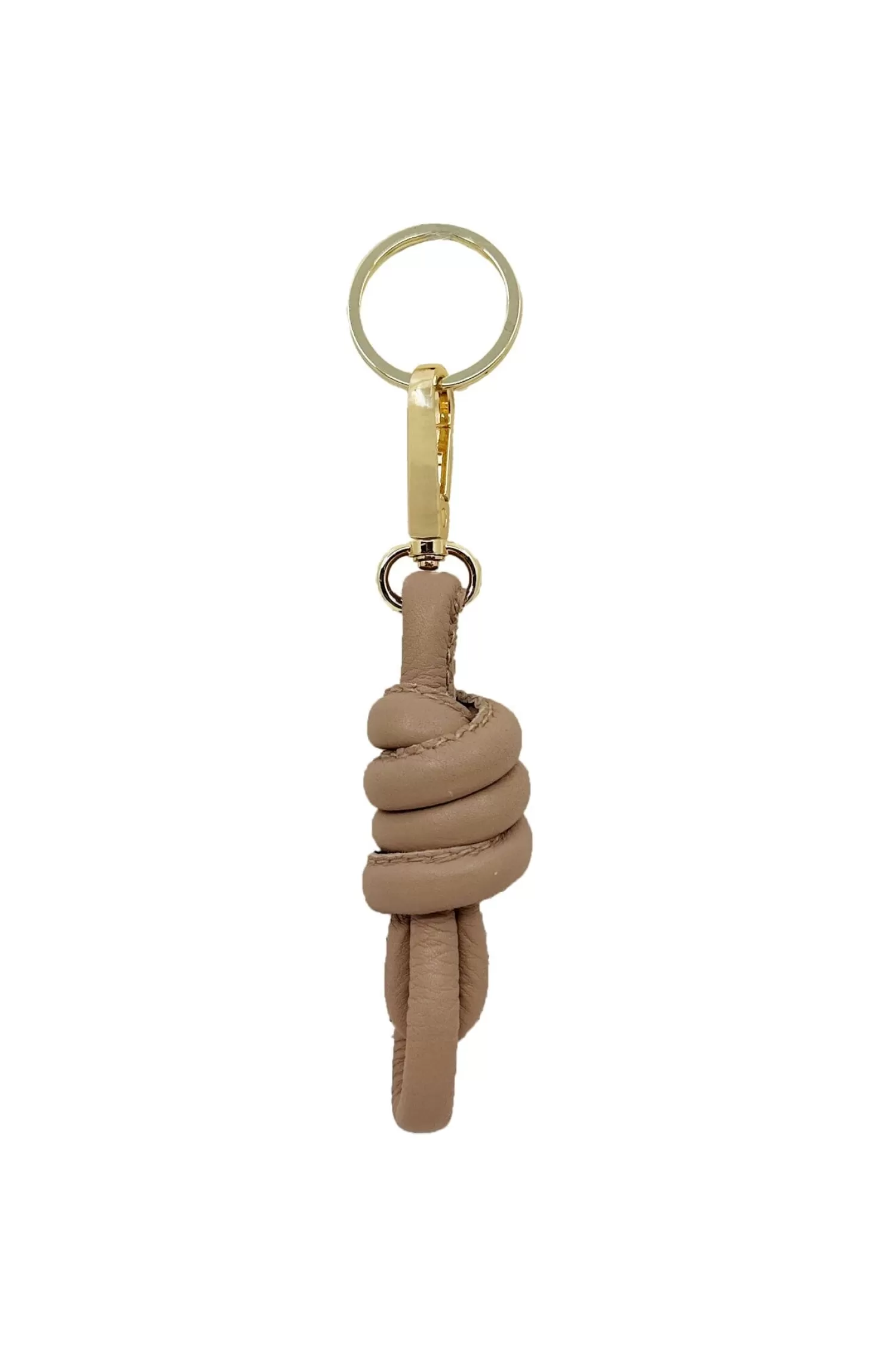 Carolina Travel Accessories | Travel Accessories*Knot Keyring Soft Leather Nude