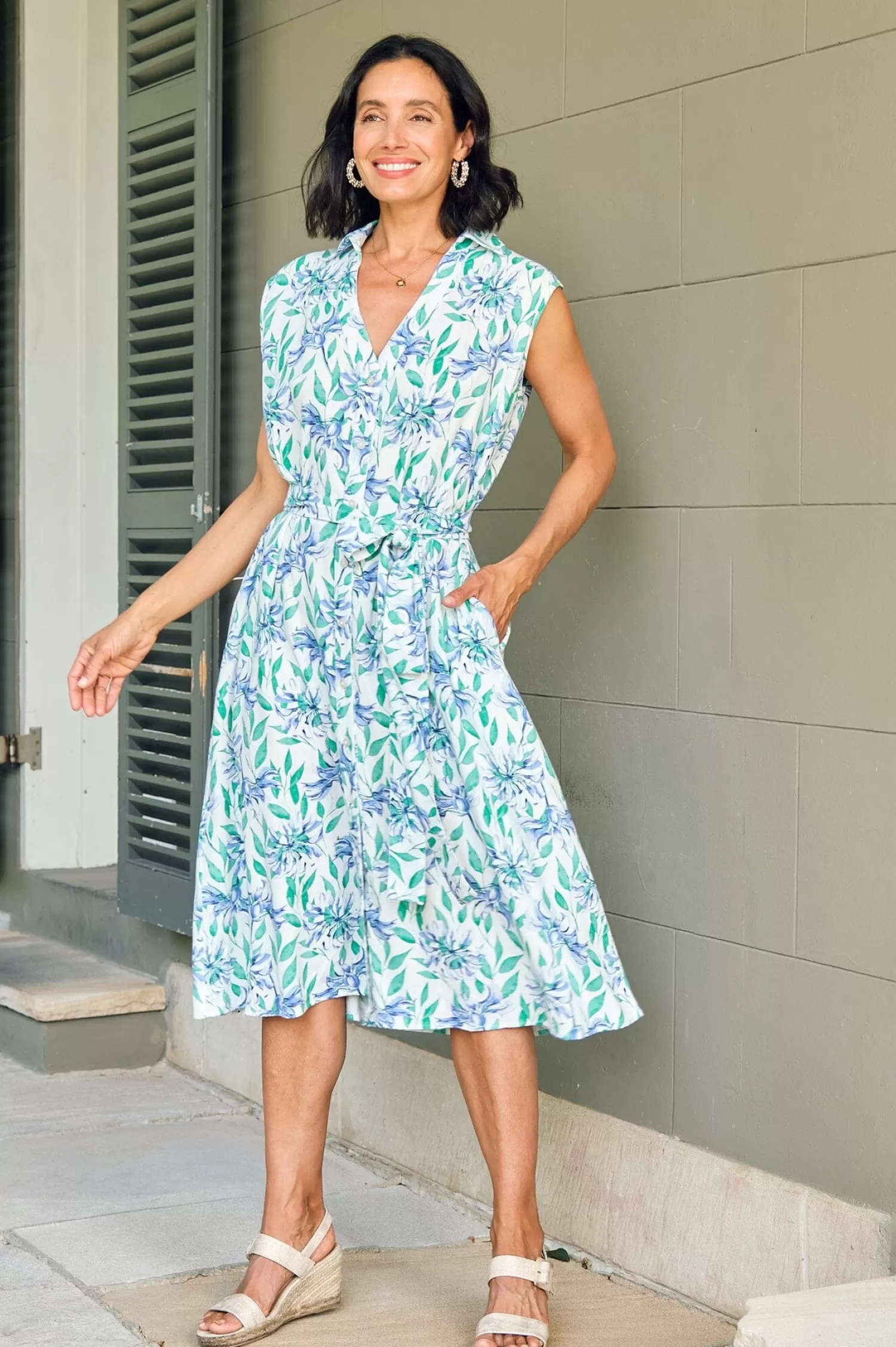 Carolina Short Sleeve*Livia Dress