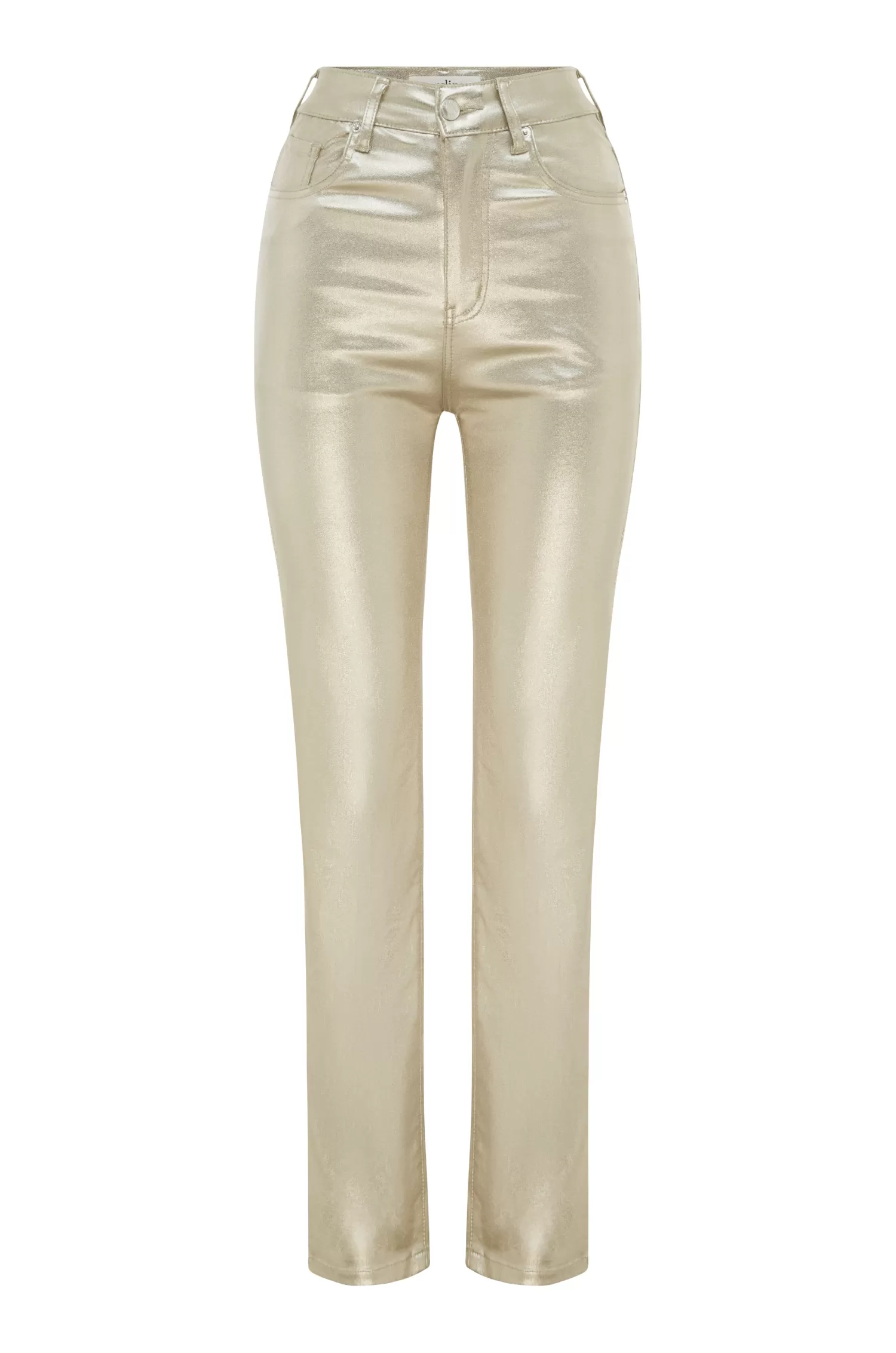 Carolina Jeans | Pants*Lucia Metallic Gold Jeans