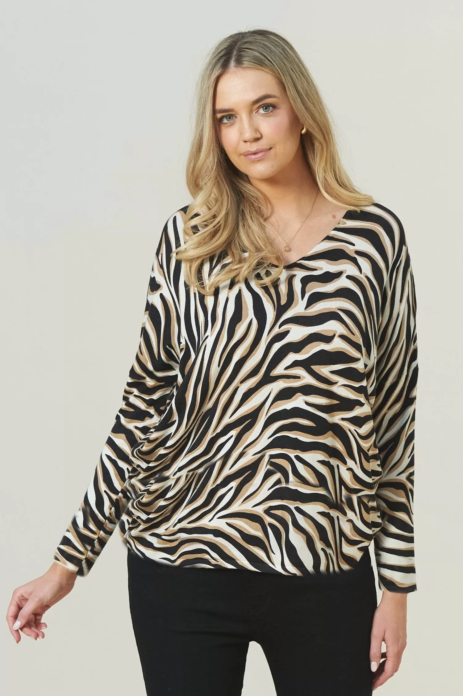 Carolina Knitwear*Lyra Print Jumper