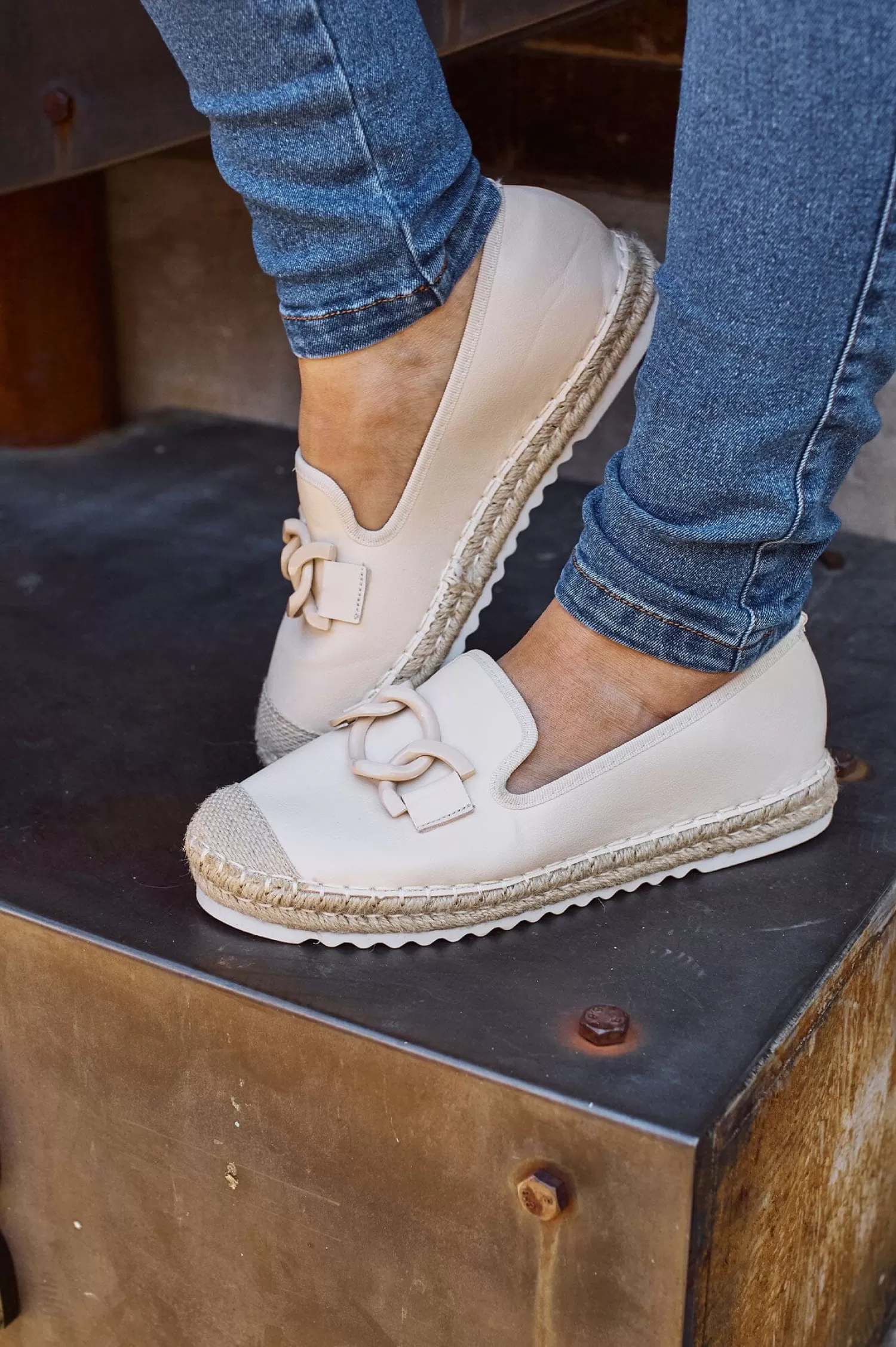 Carolina Flats & Loafers*Melissa Loafers Cream