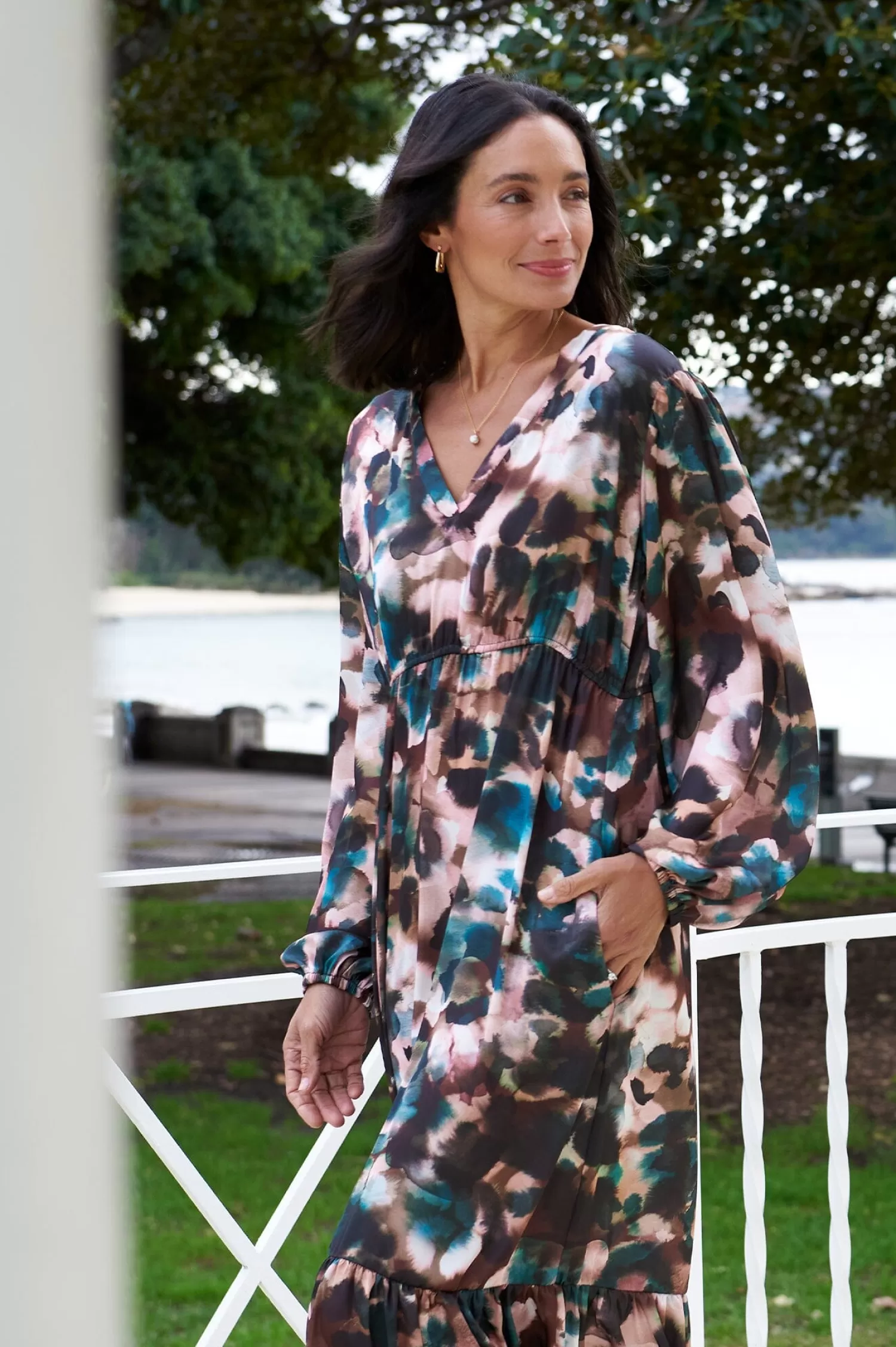 Carolina Long Sleeve*Milana Print Dress