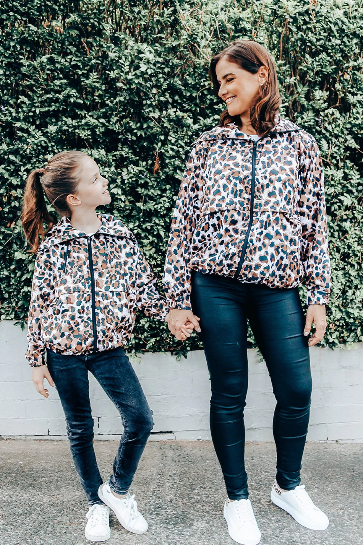 Carolina Jackets*MiniMe Kids Leopard Hoodie Jacket