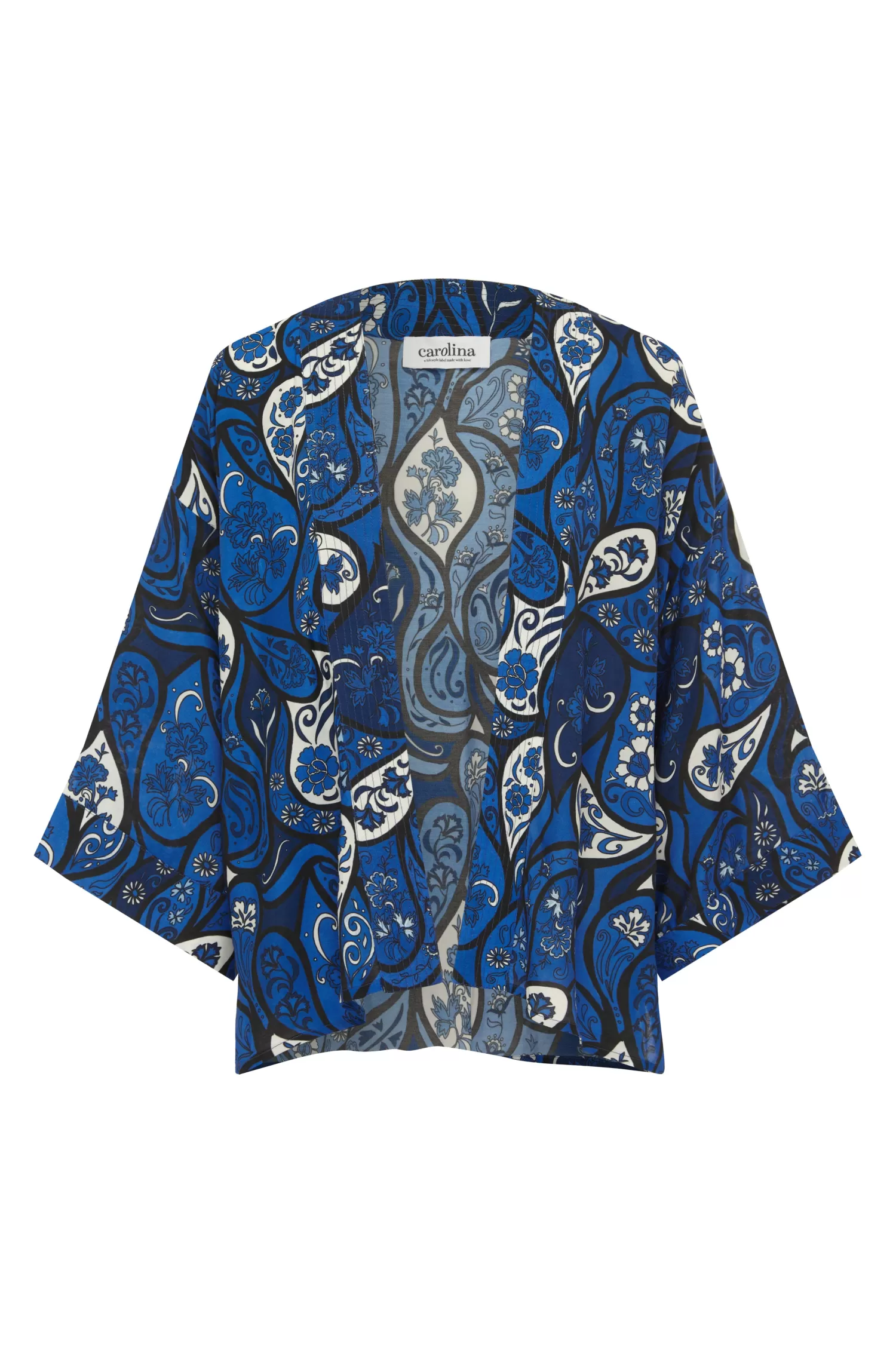 Carolina Capes & Kaftans*Mira Cape Cobalt