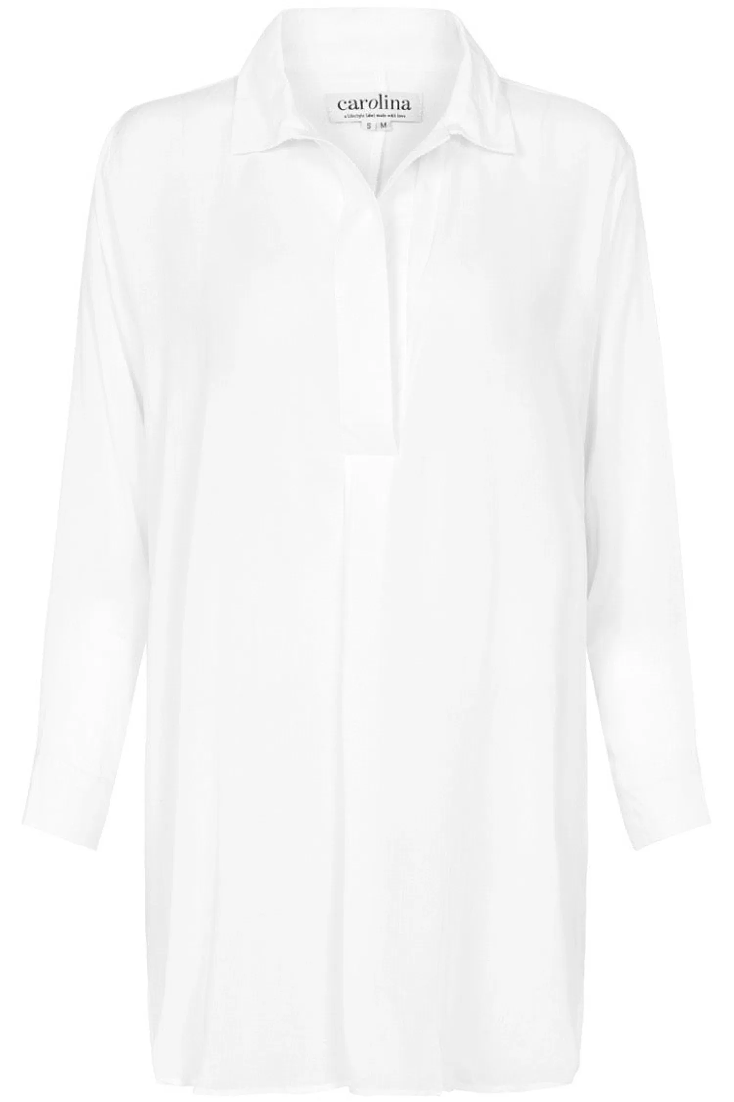 Carolina Short Sleeve | Long Sleeve*Monaco Dress Shirt White