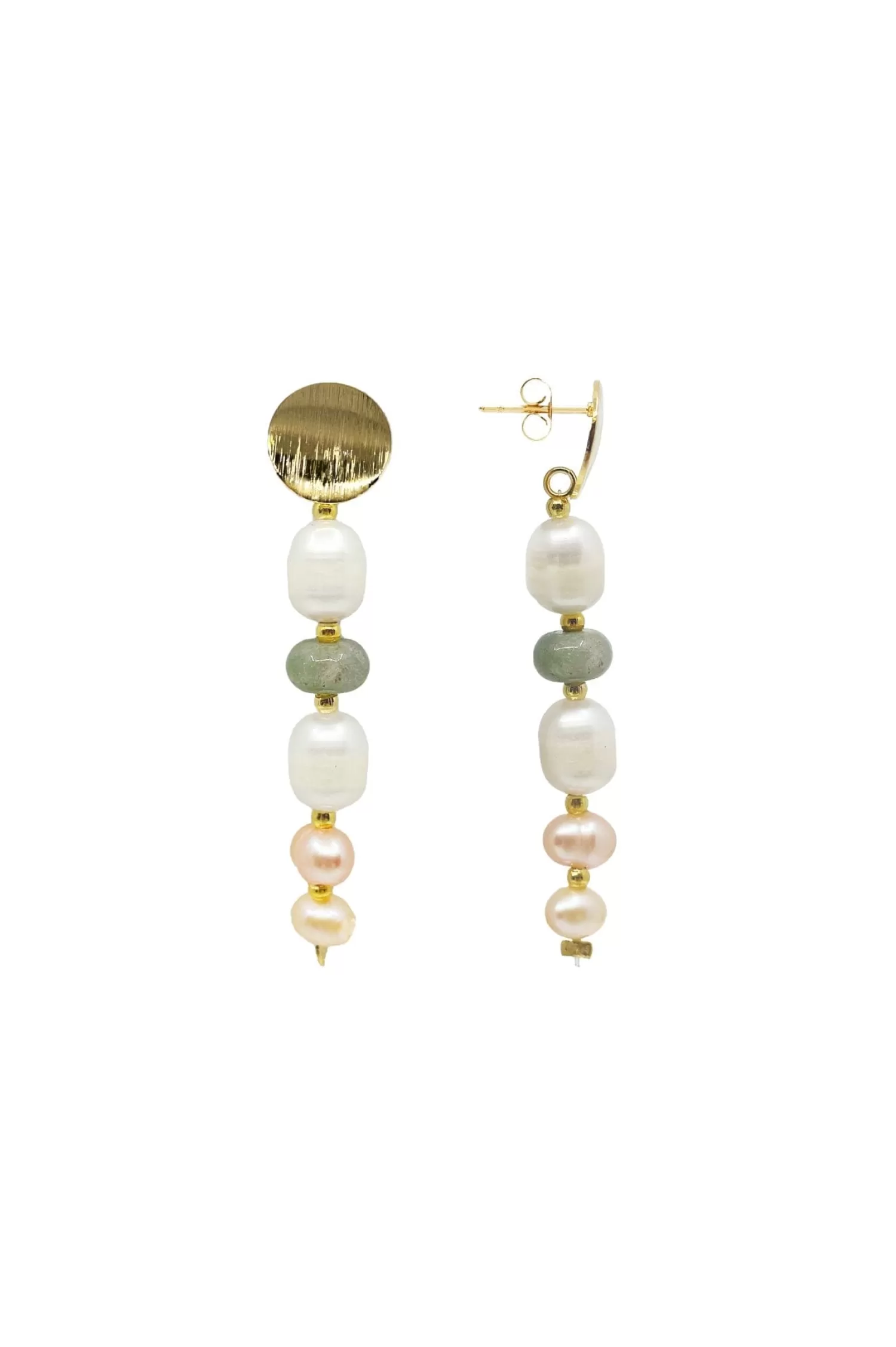 Carolina Earrings*Monroe Pearl Earrings Multicolour