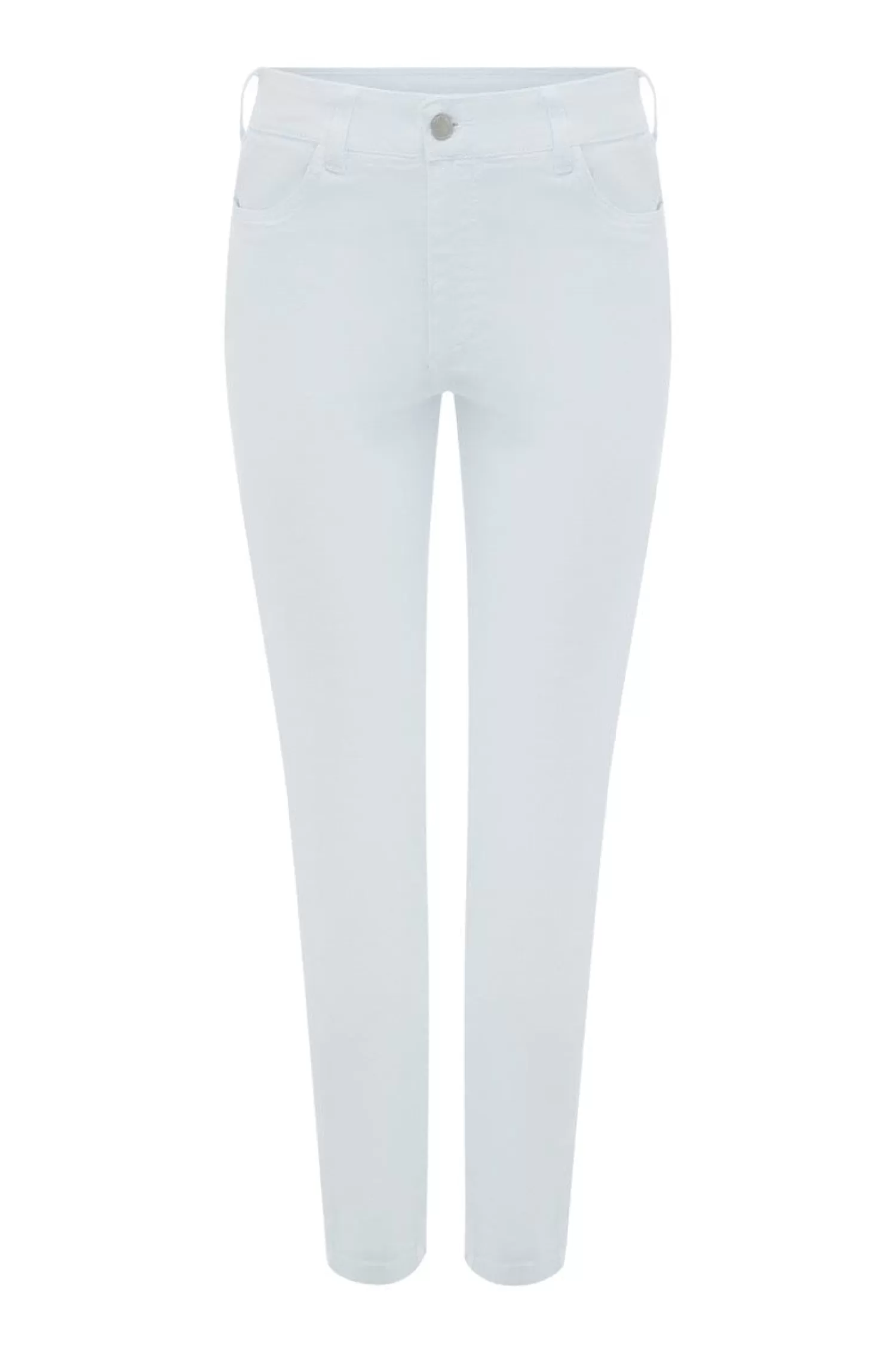 Carolina Jeans*Murphy Skinny Jeans White Mid Rise