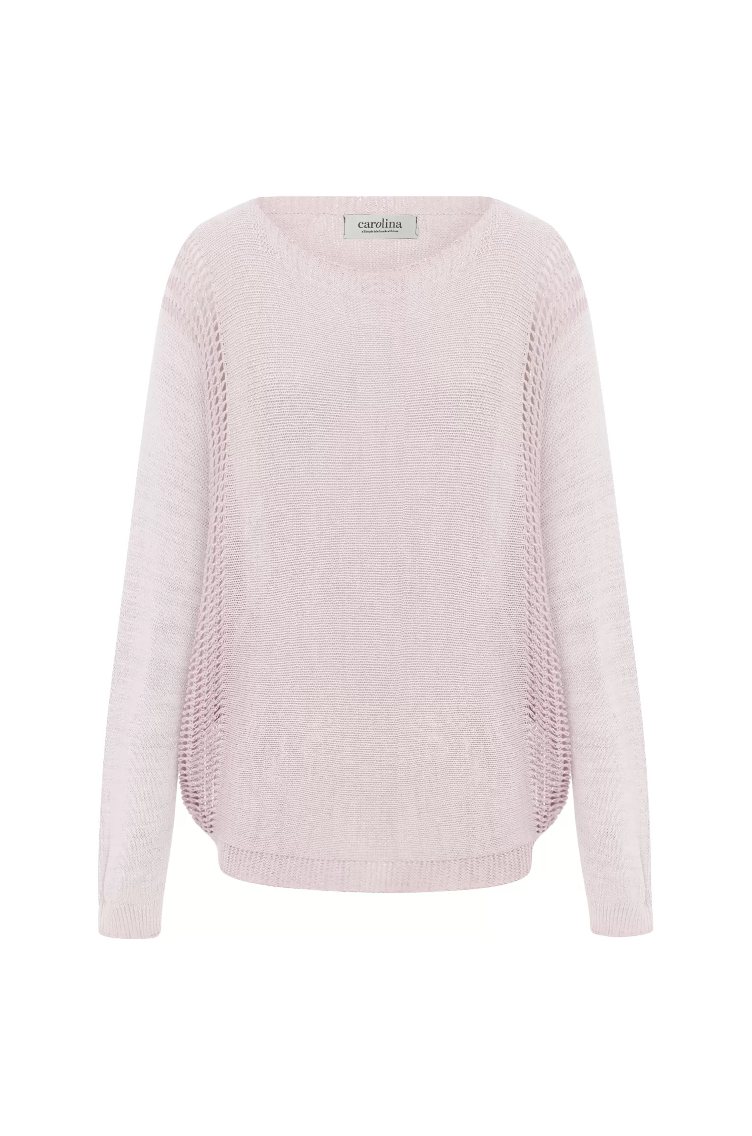 Carolina Knitwear*Oriana Light Knitwear Blush Shimmer