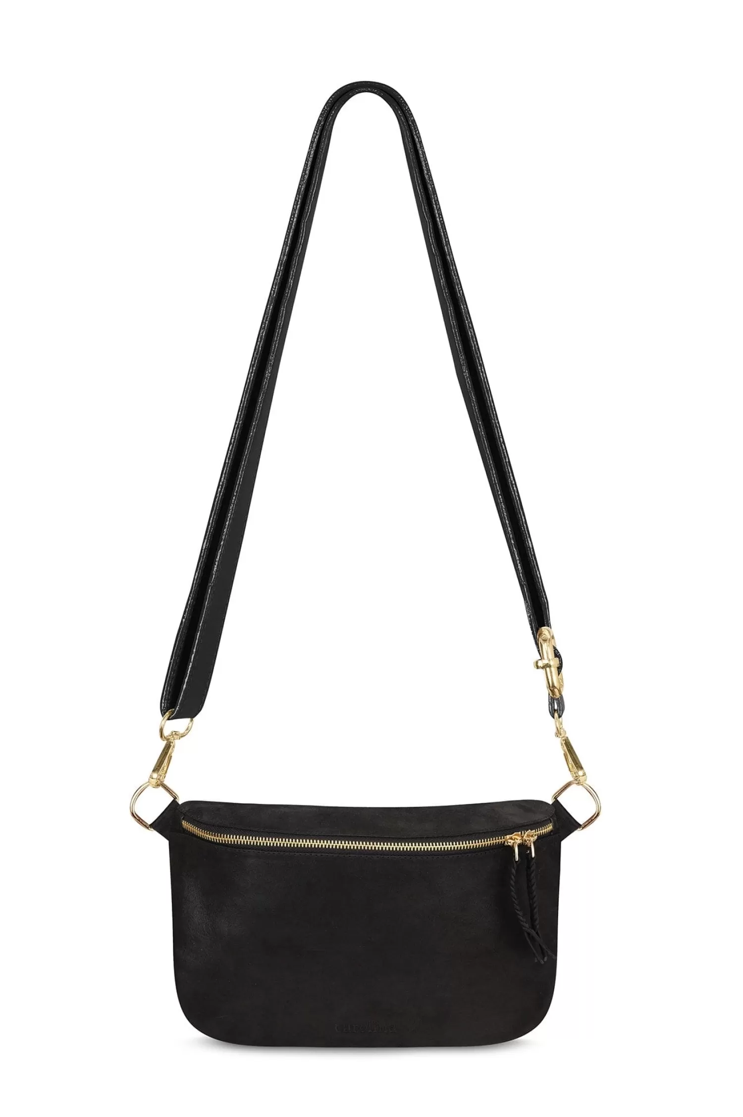 Carolina Cross Body | Handbags*Ramona Leather Handbag Black Metallic