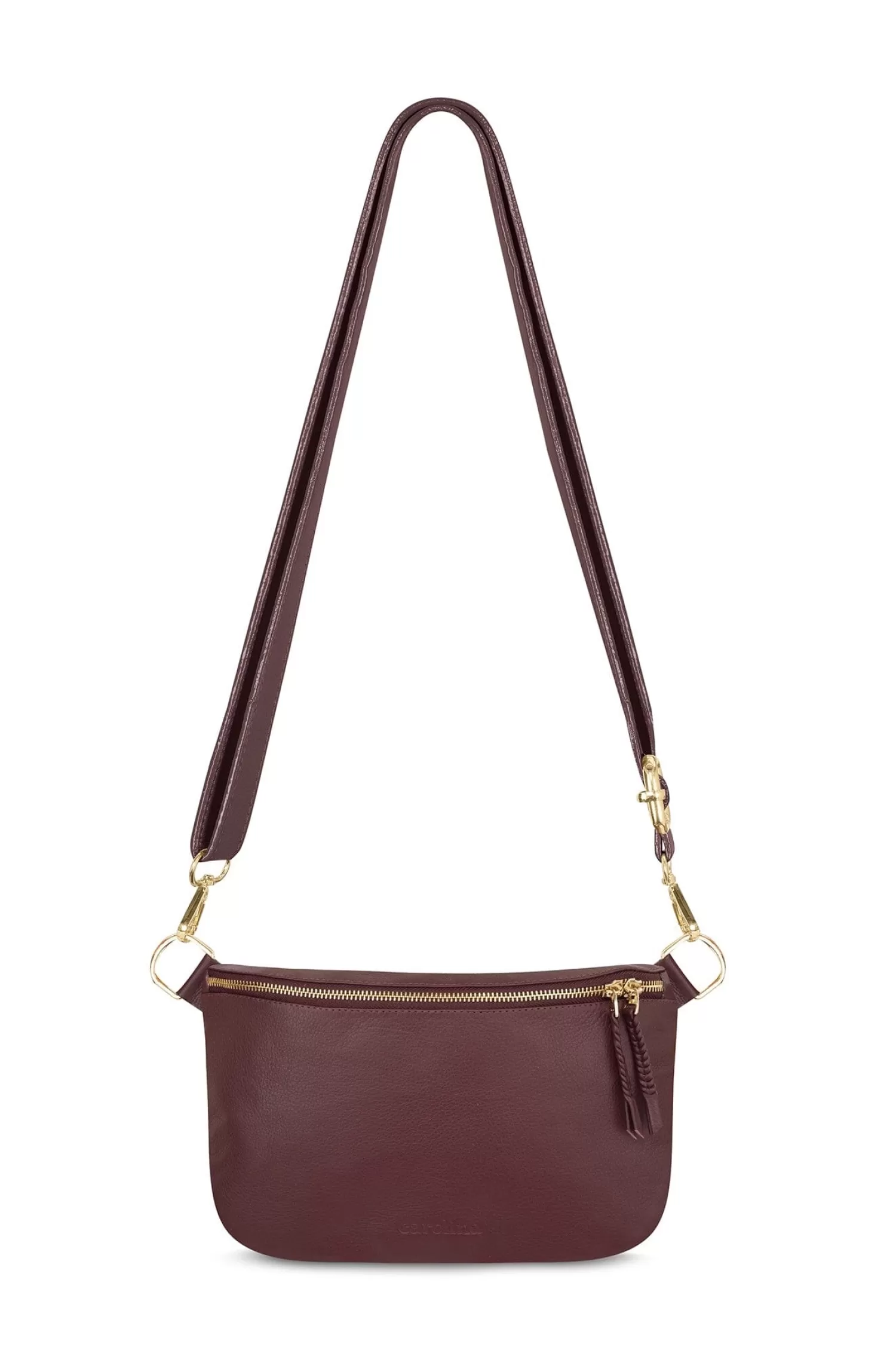 Carolina Cross Body | Handbags*Ramona Leather Handbag Burgundy